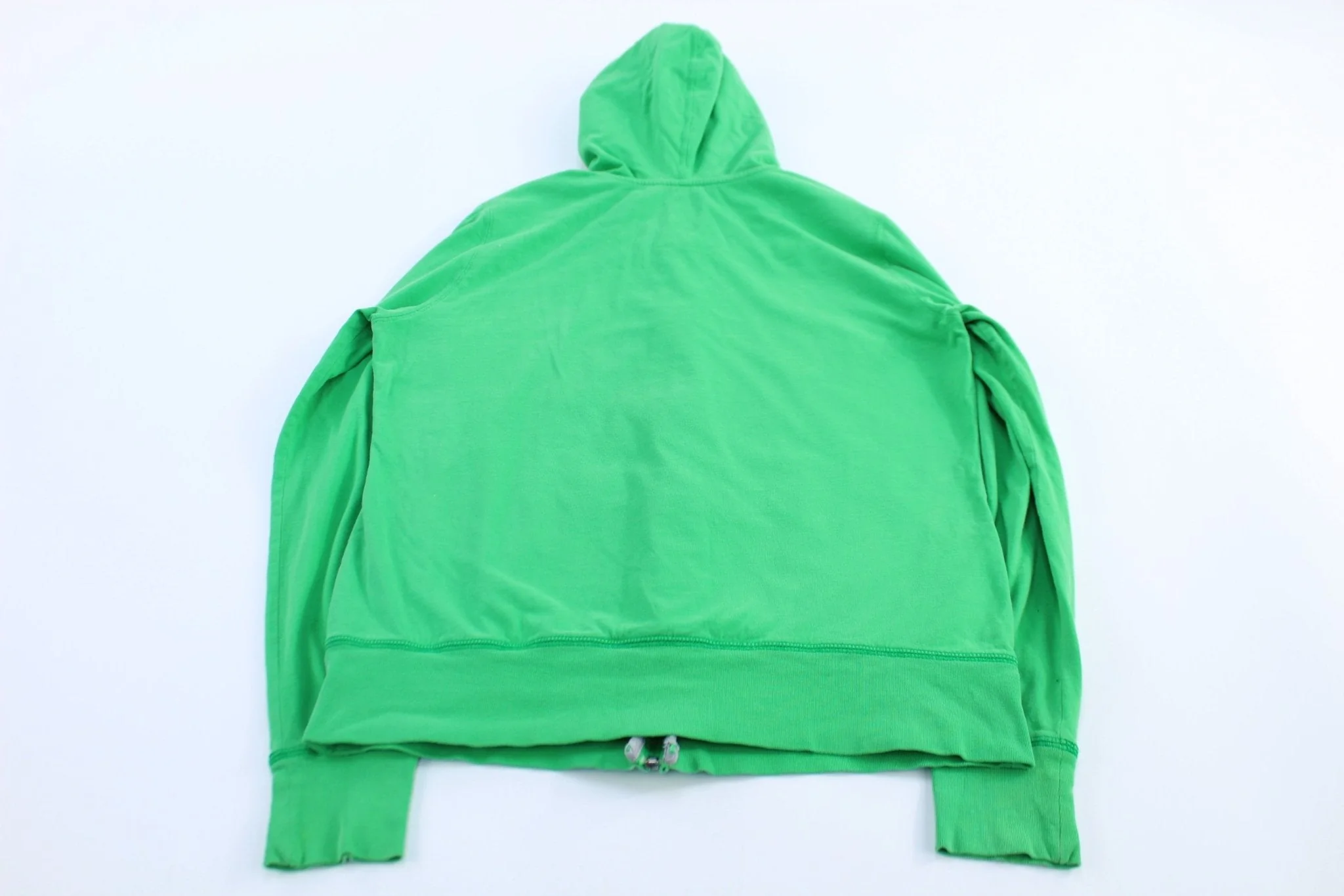 Women's Nike Green Full Zip Hoodie - Image 2