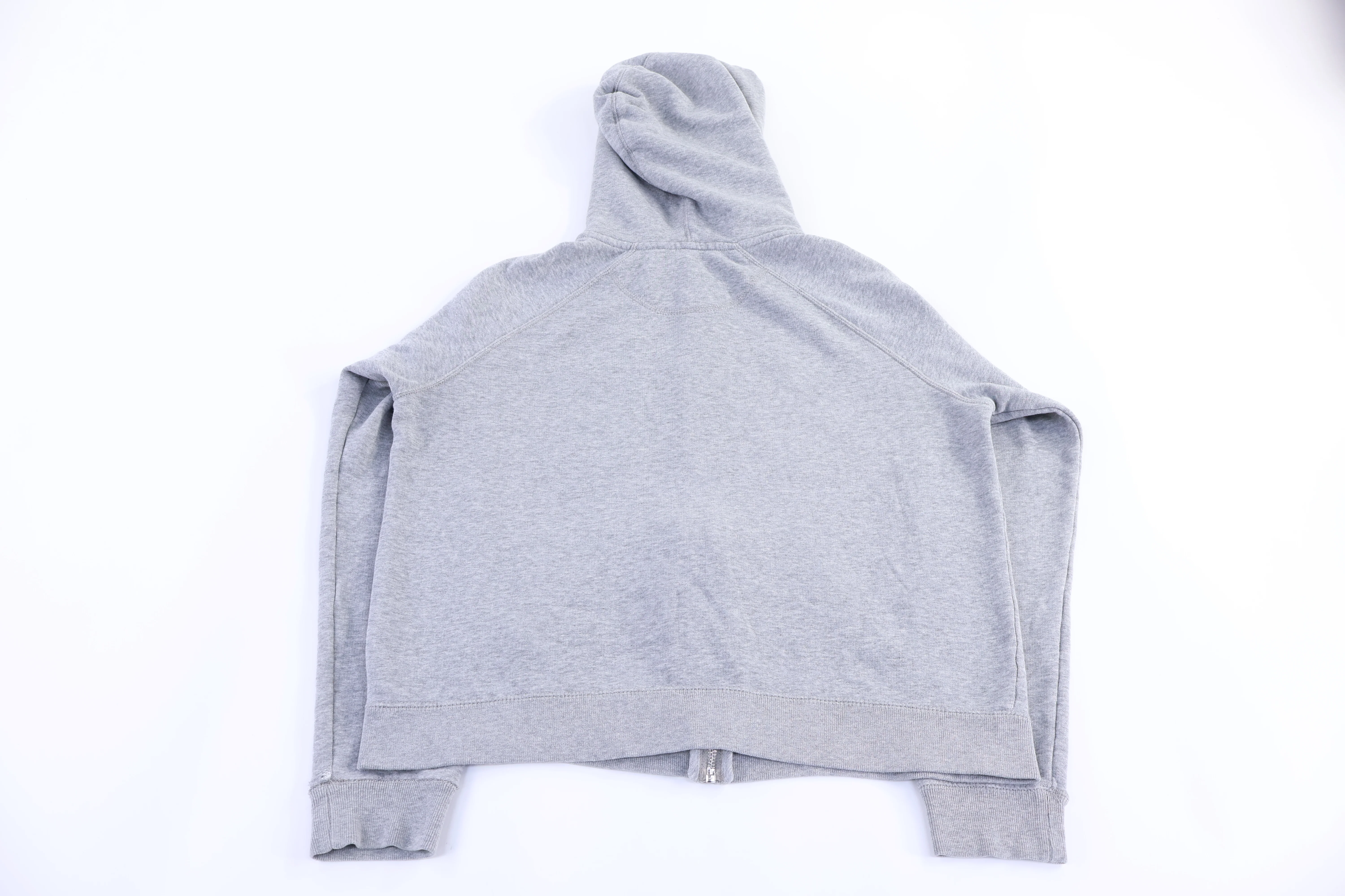 Women's Nike Grey Full Zip Hoodie - Image 2