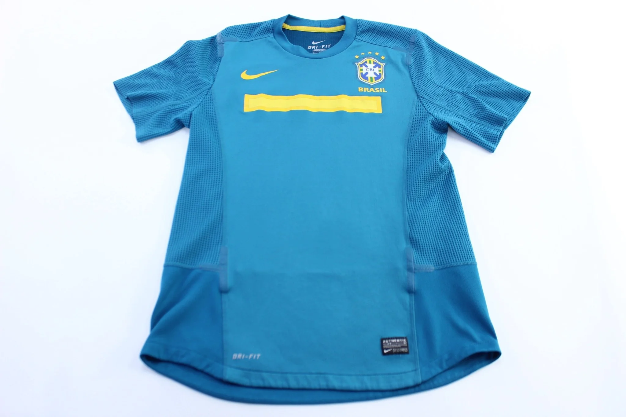 Women's Nike Logo Brazil Soccer Jersey