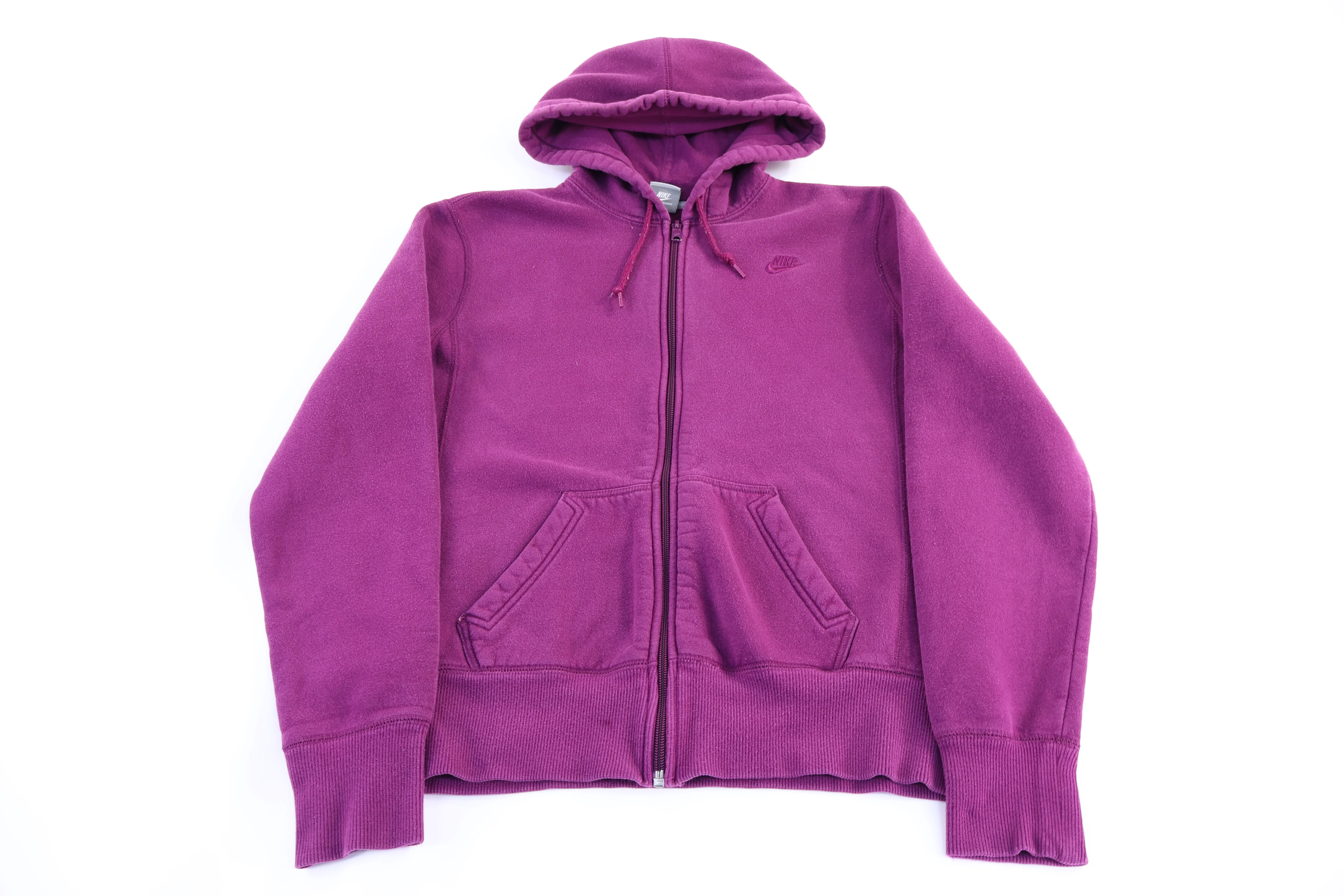 Women's Nike Purple Full Zip Hoodie - Image 2