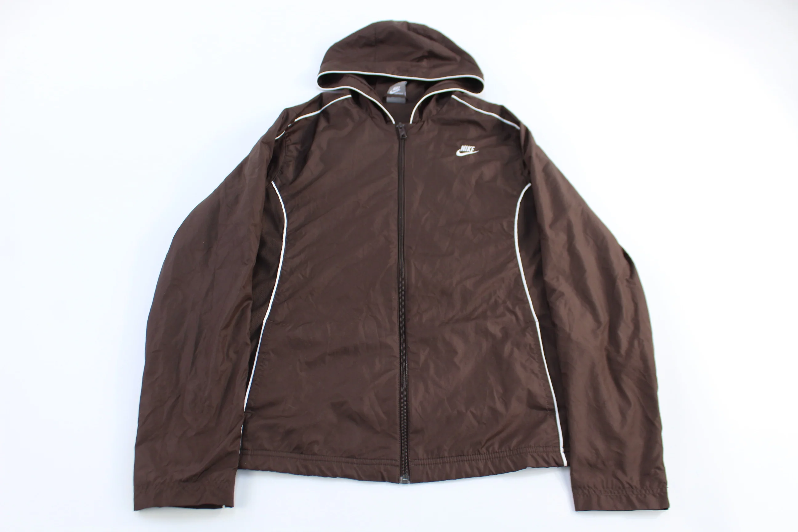 Women's Nike Sportswear Brown Full Zip Jacket