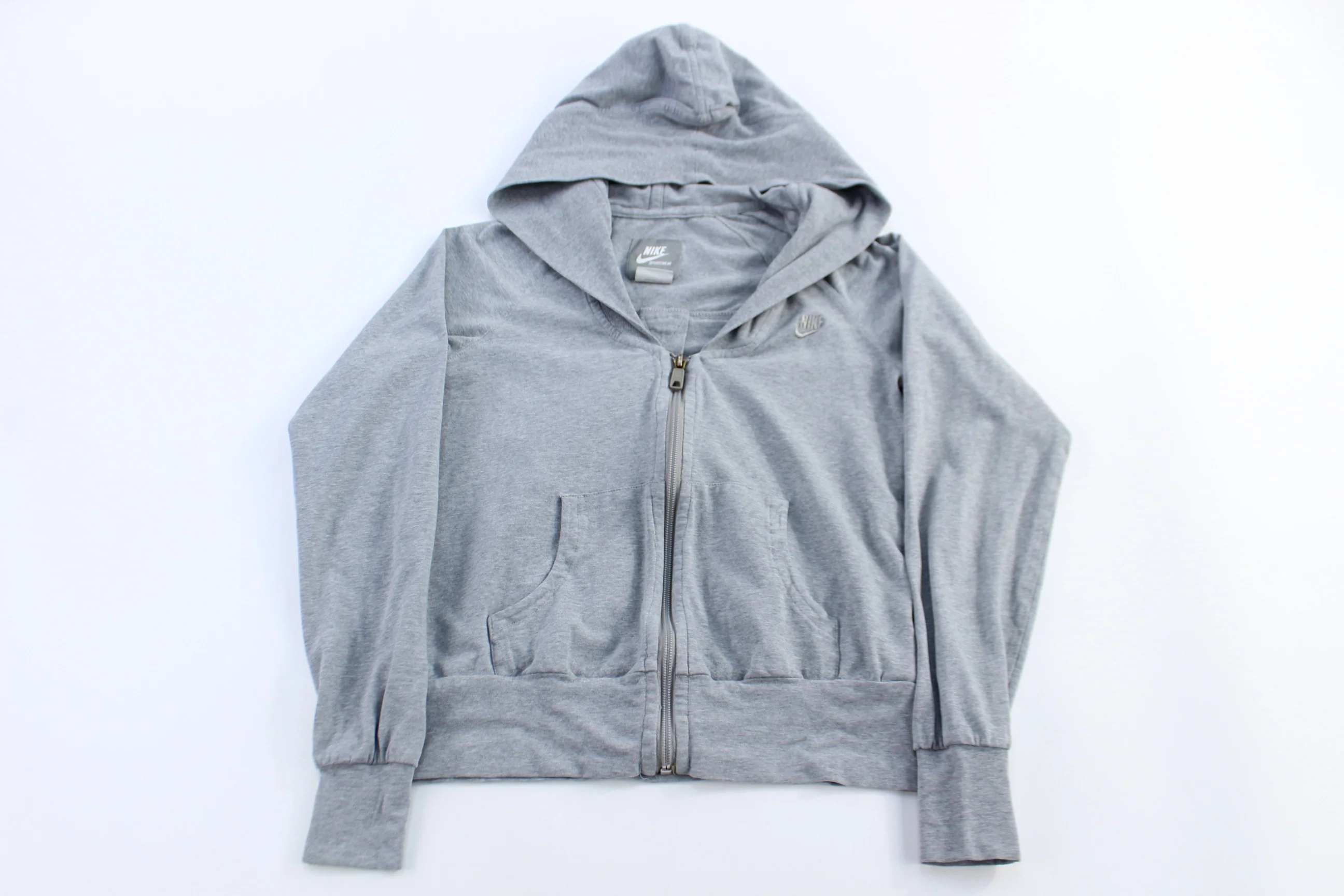 Women's Nike Sportswear Full Zip Grey Sweater