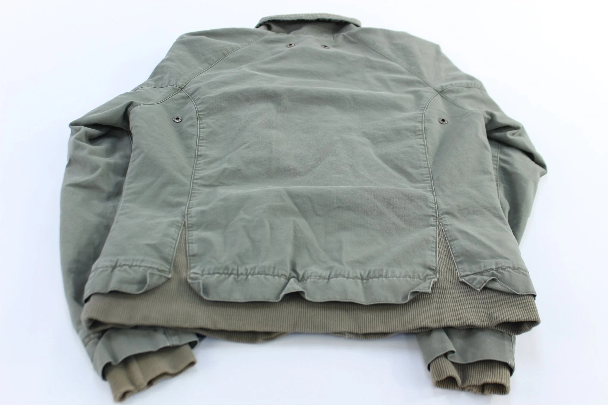 Women's Nike Sportswear Green Canvas Utility Blazer Jacket - Image 2