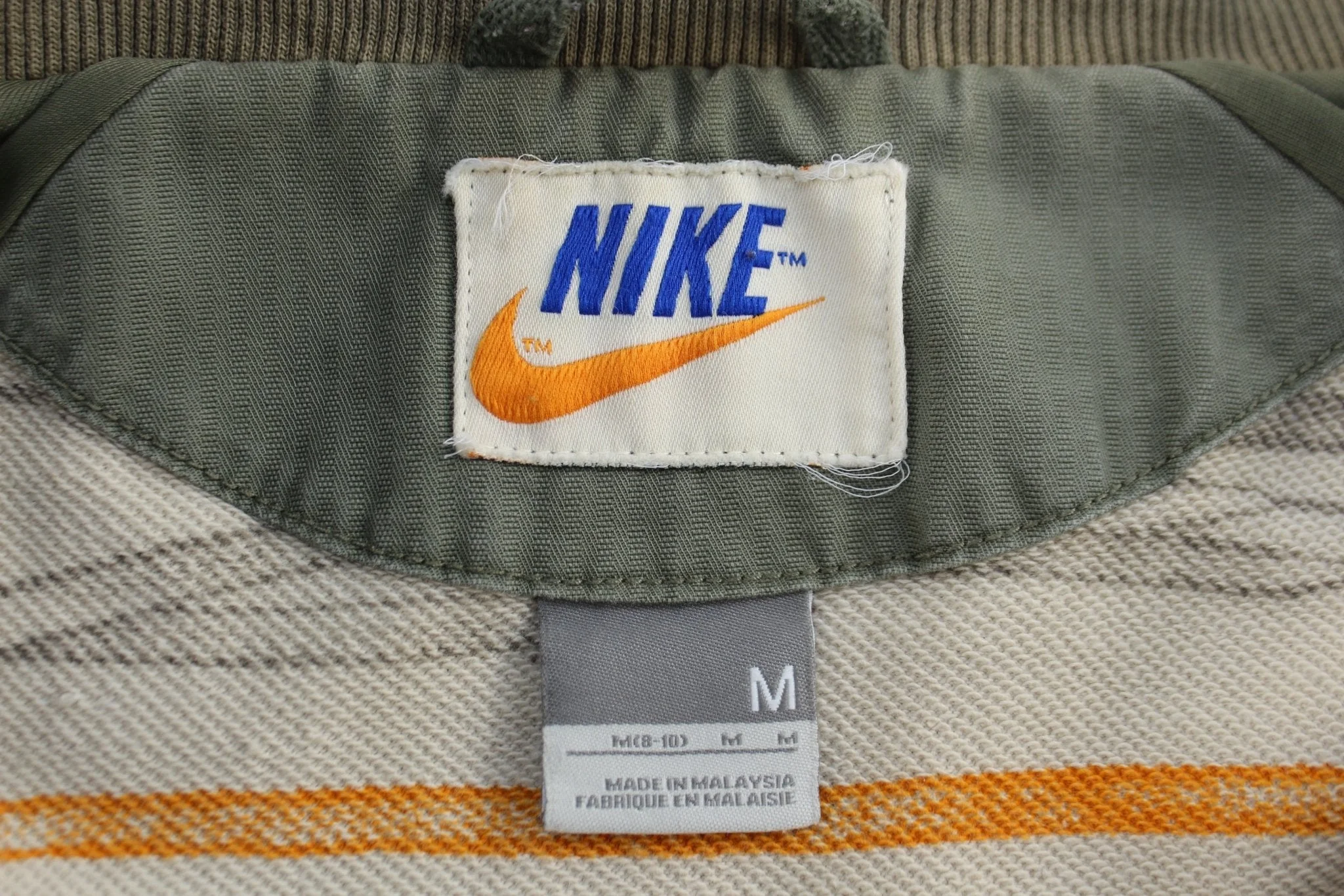 Women's Nike Sportswear Green Canvas Utility Blazer Jacket - Image 3