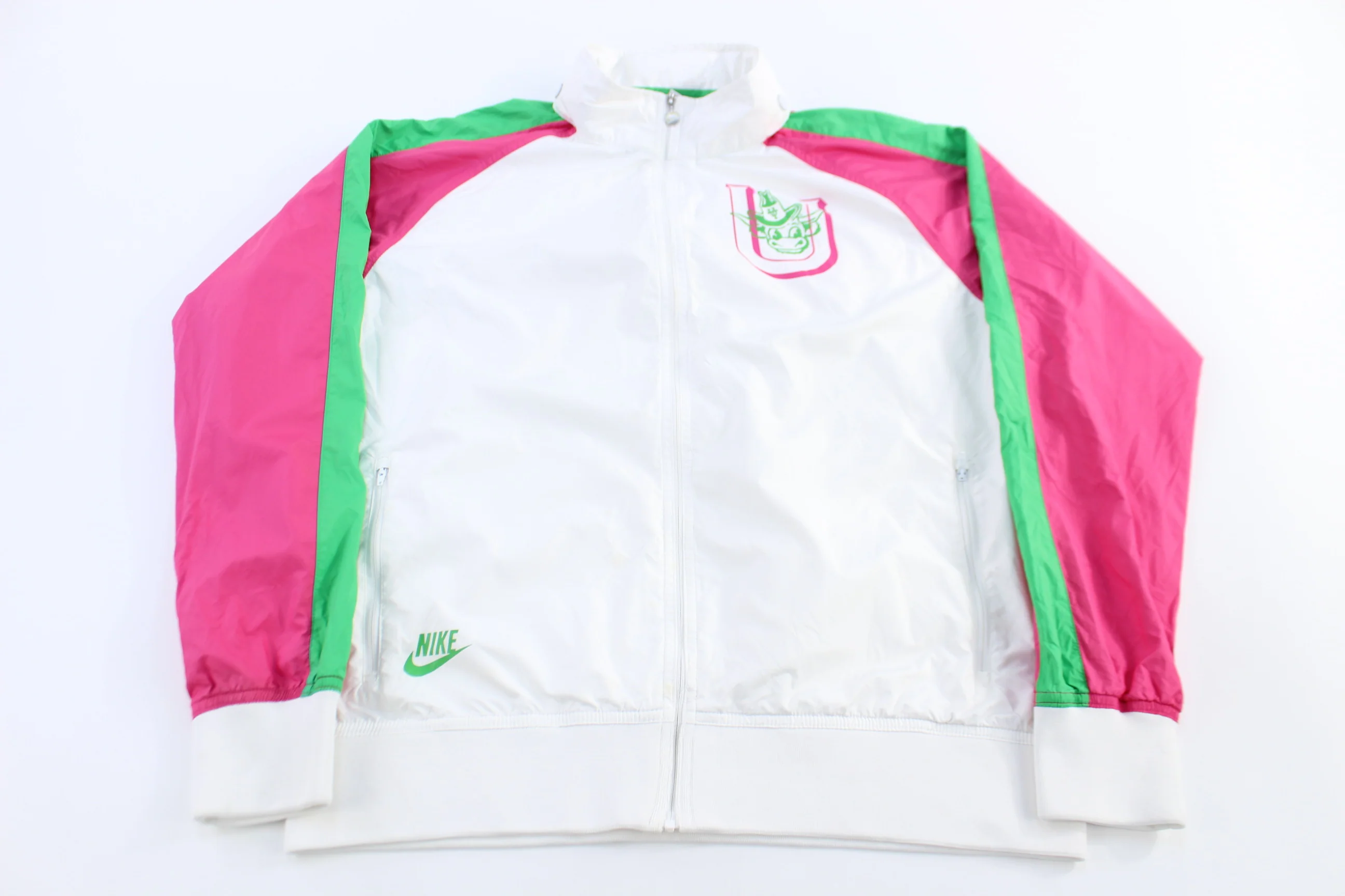 Women's Nike University of Texas Full Zip Windbreaker