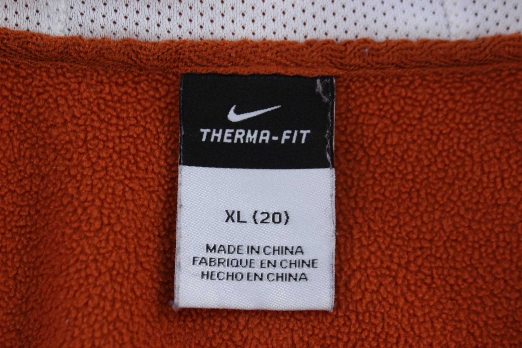 Women's Nike University of Texas Longhorns Full Zip Therma Fit Jacket - Image 3