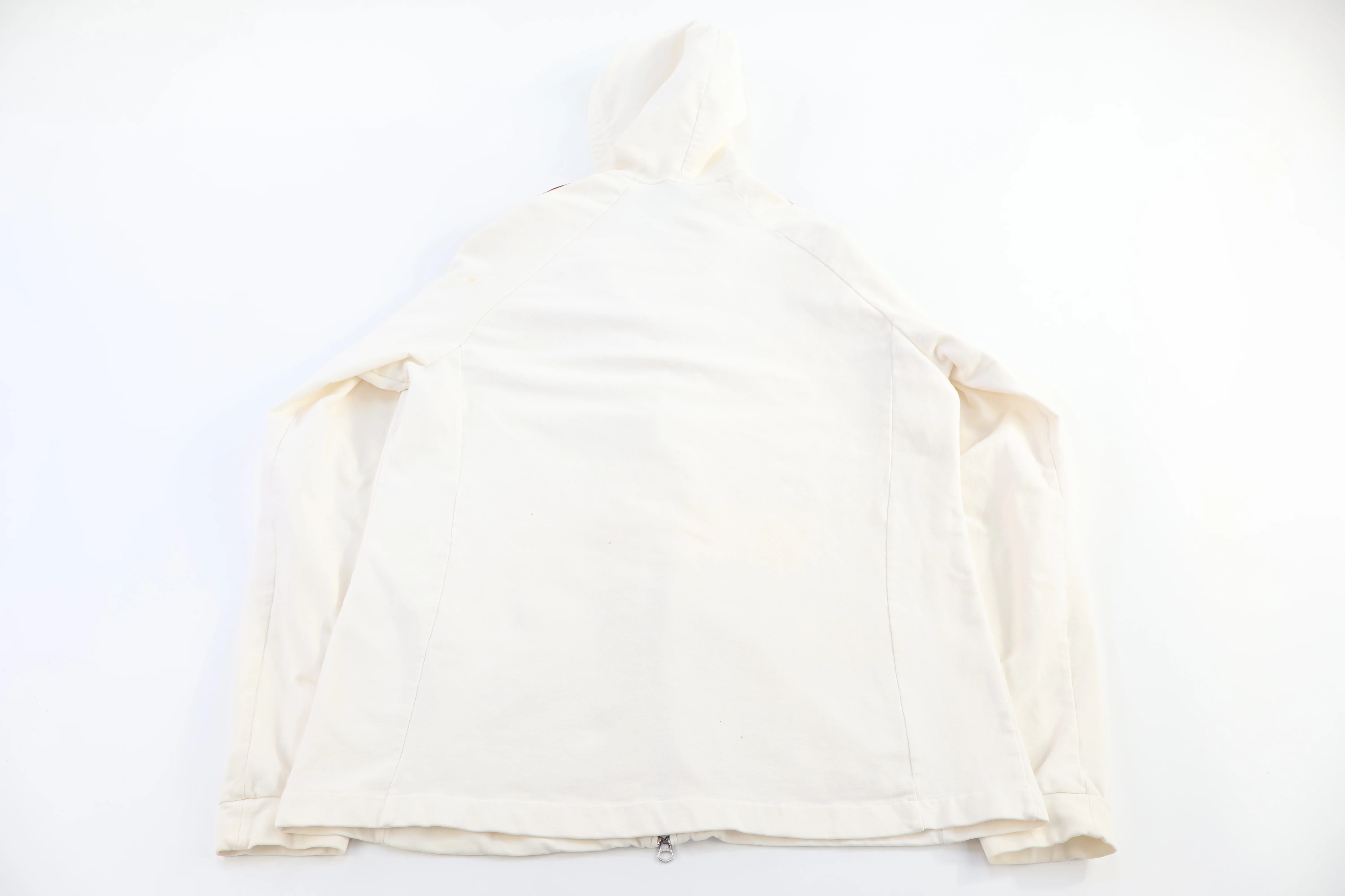 Women's Nike White Full Zip Jacket - Image 2