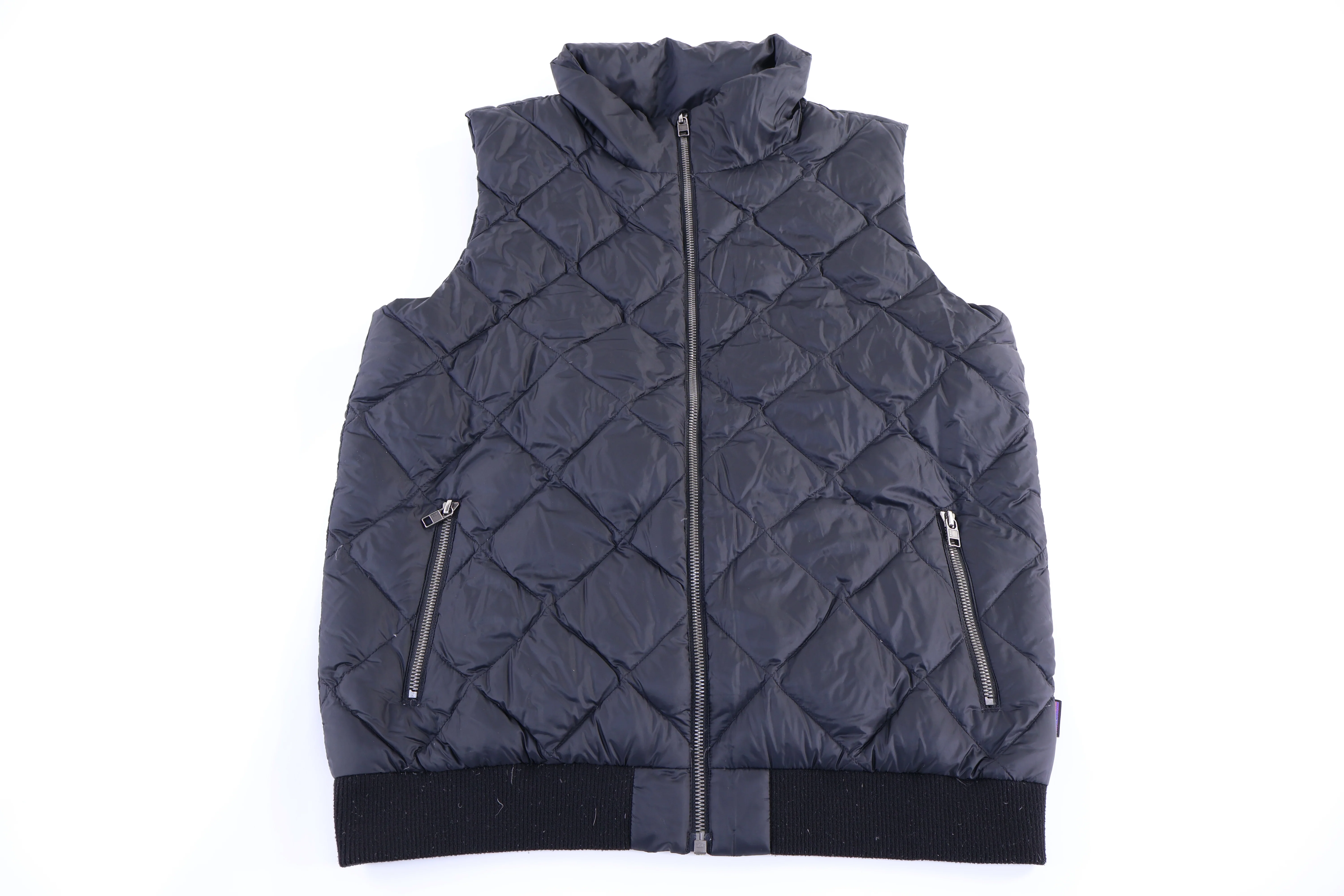 Women's Patagonia Black Full Zip Vest