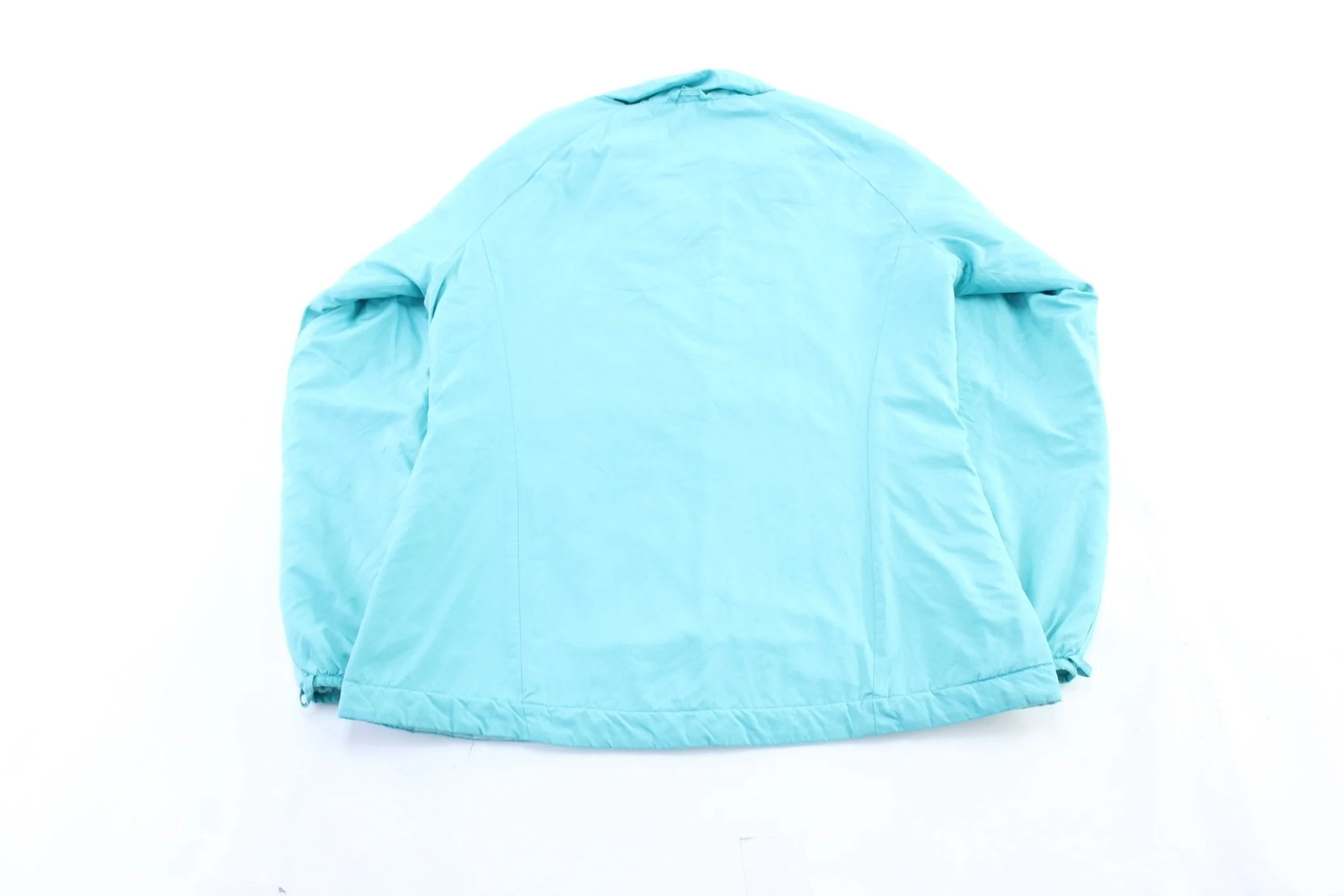 Women's Patagonia Embroidered Logo Blue Reversible Jacket - Image 4