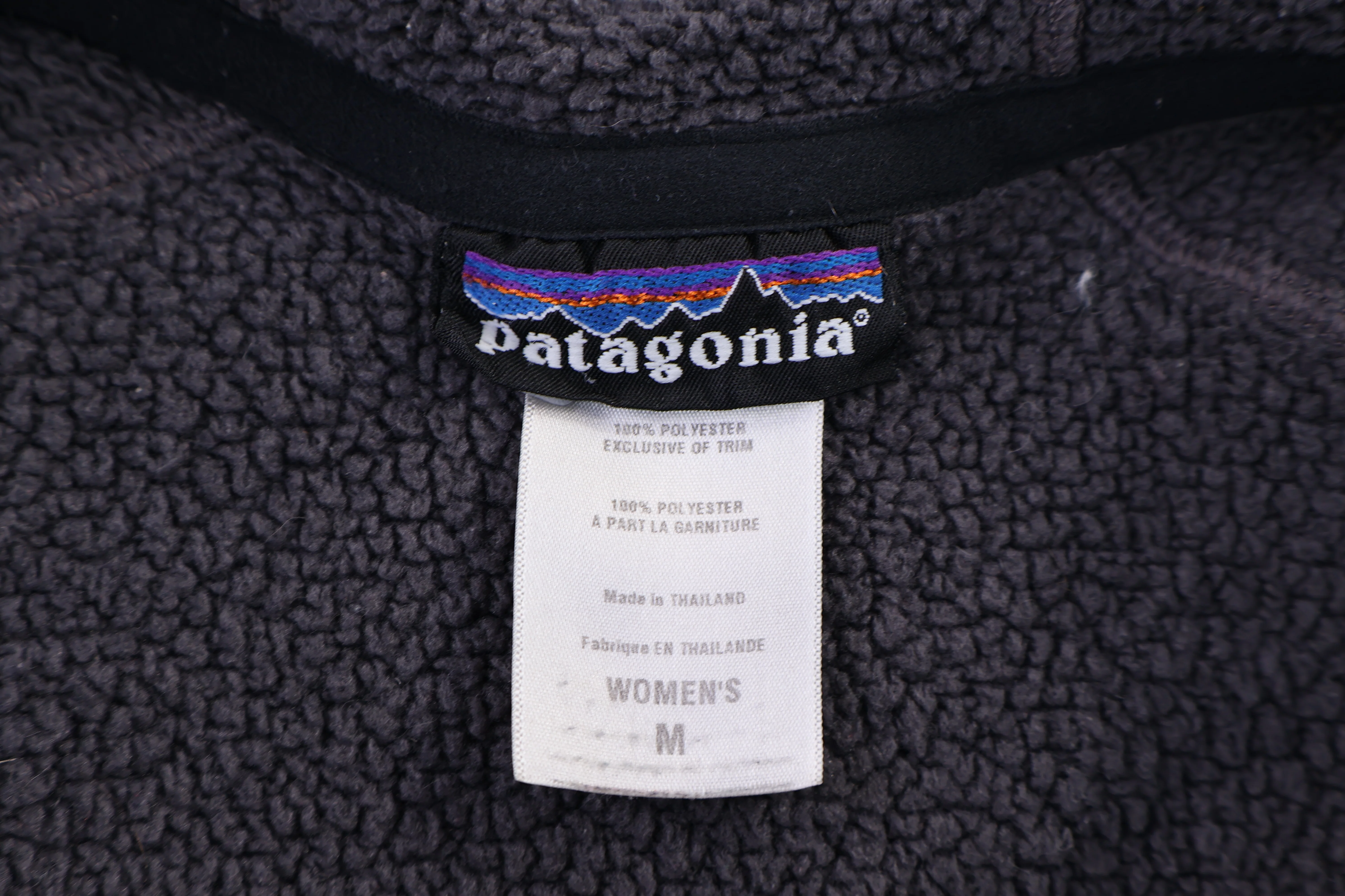 Women's Patagonia Grey Full Zip Jacket - Image 4
