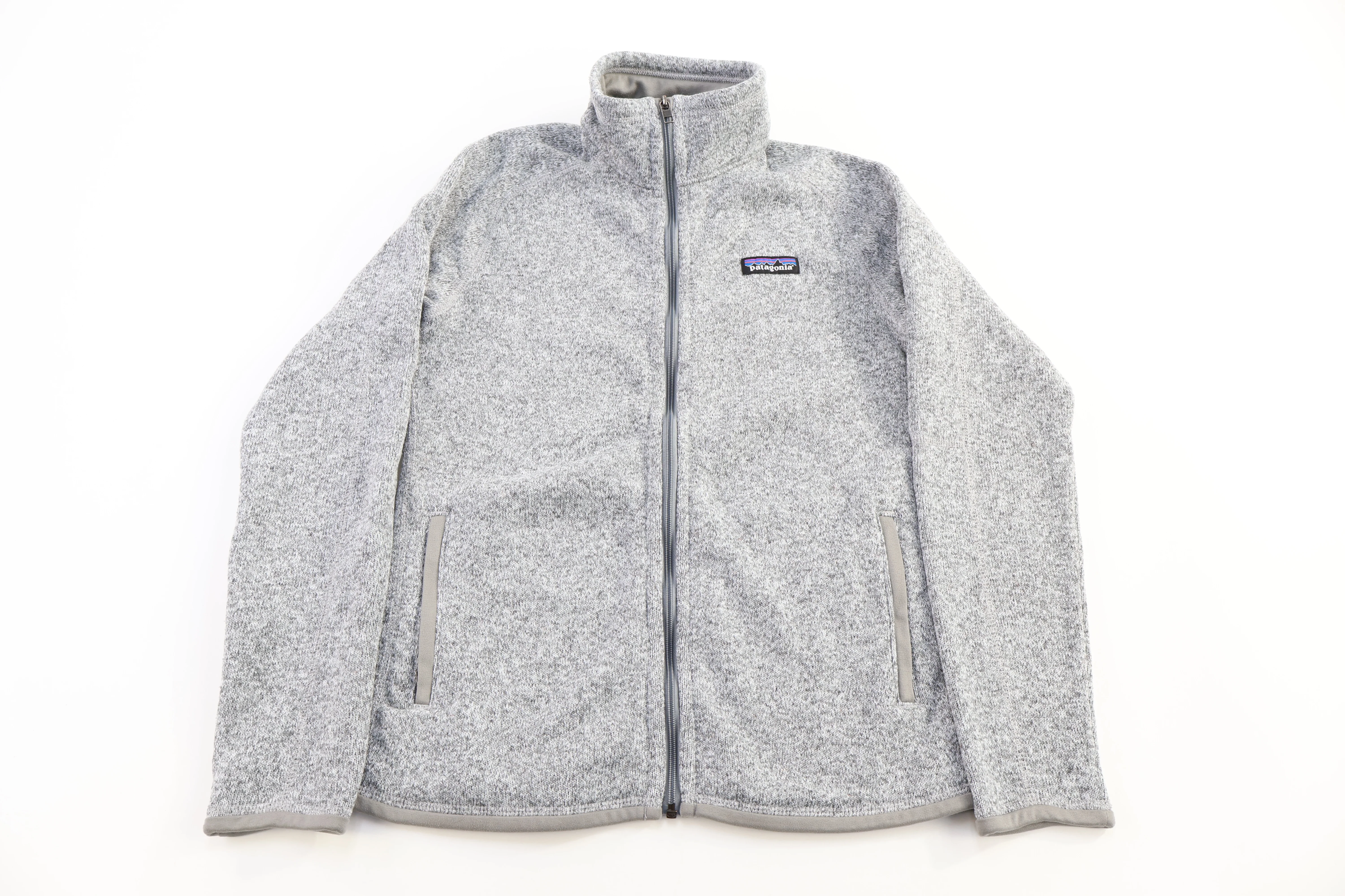 Women's Patagonia Grey Full Zip Sweater