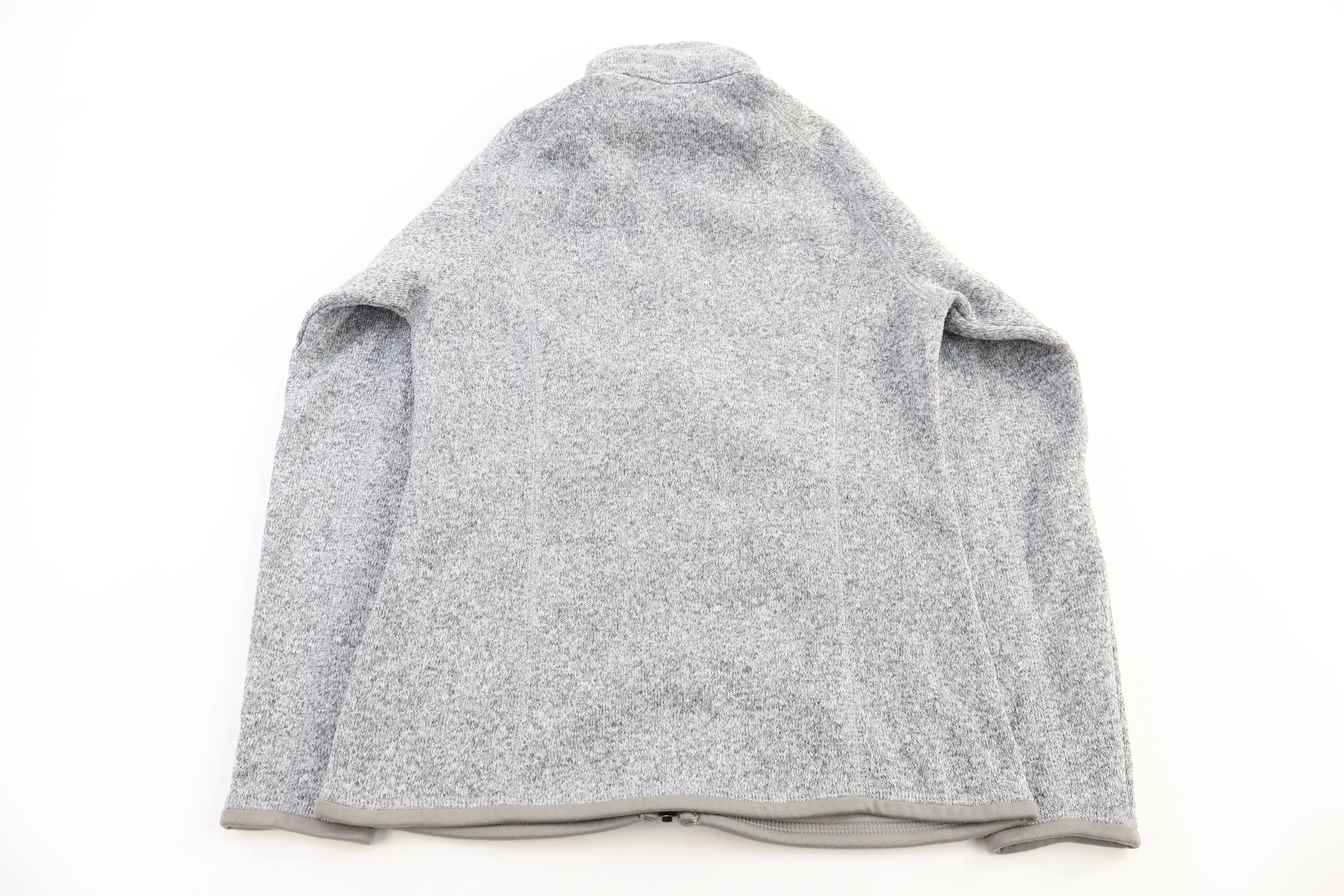 Women's Patagonia Grey Full Zip Sweater - Image 2