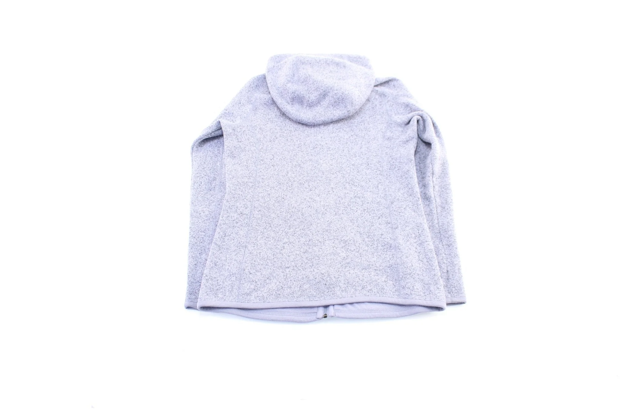 Women's Patagonia Logo Patch Light Purple Zip Up Jacket - Image 2