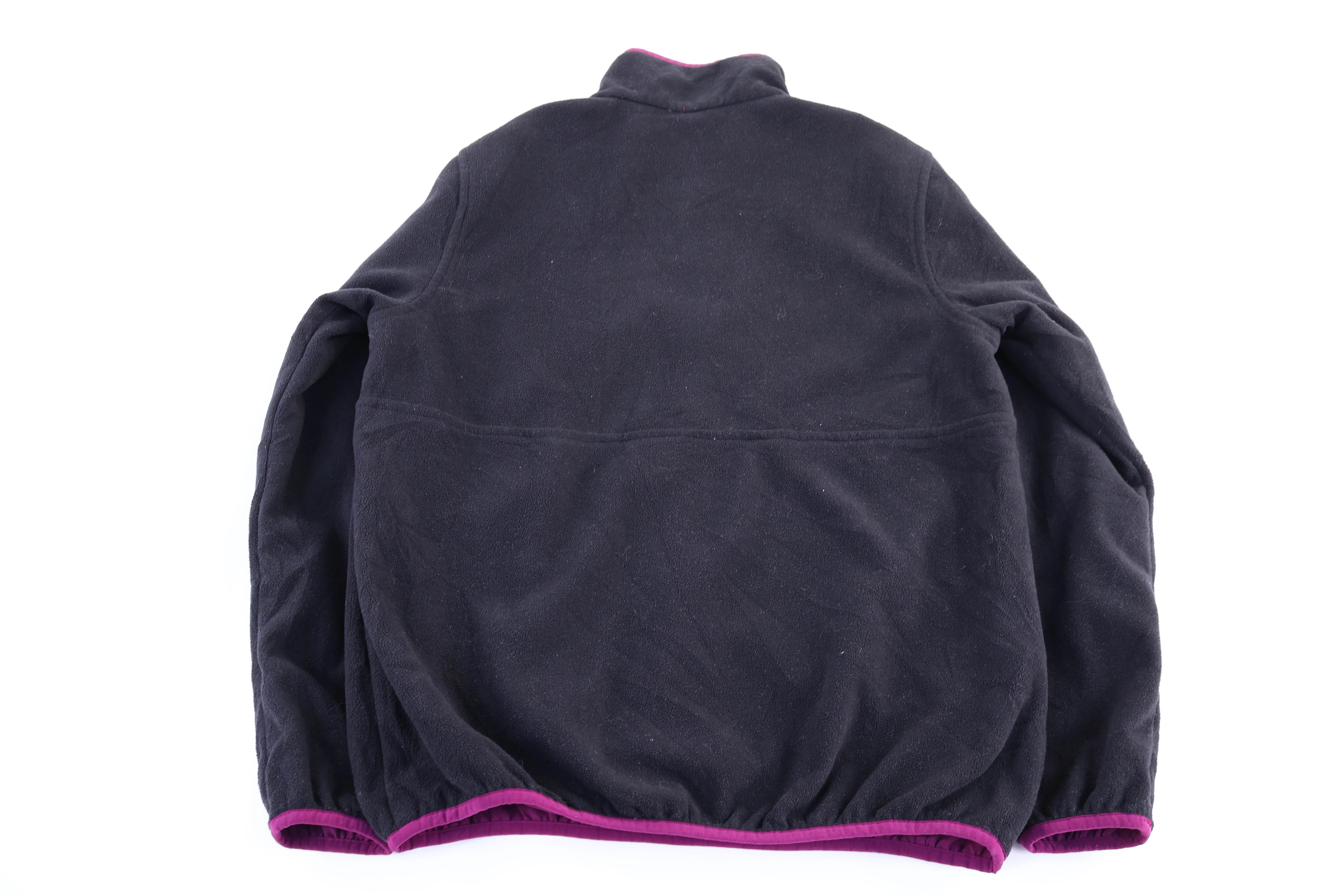 Women's Patagonia Logo Patch Purple & Black Pullover - Image 3