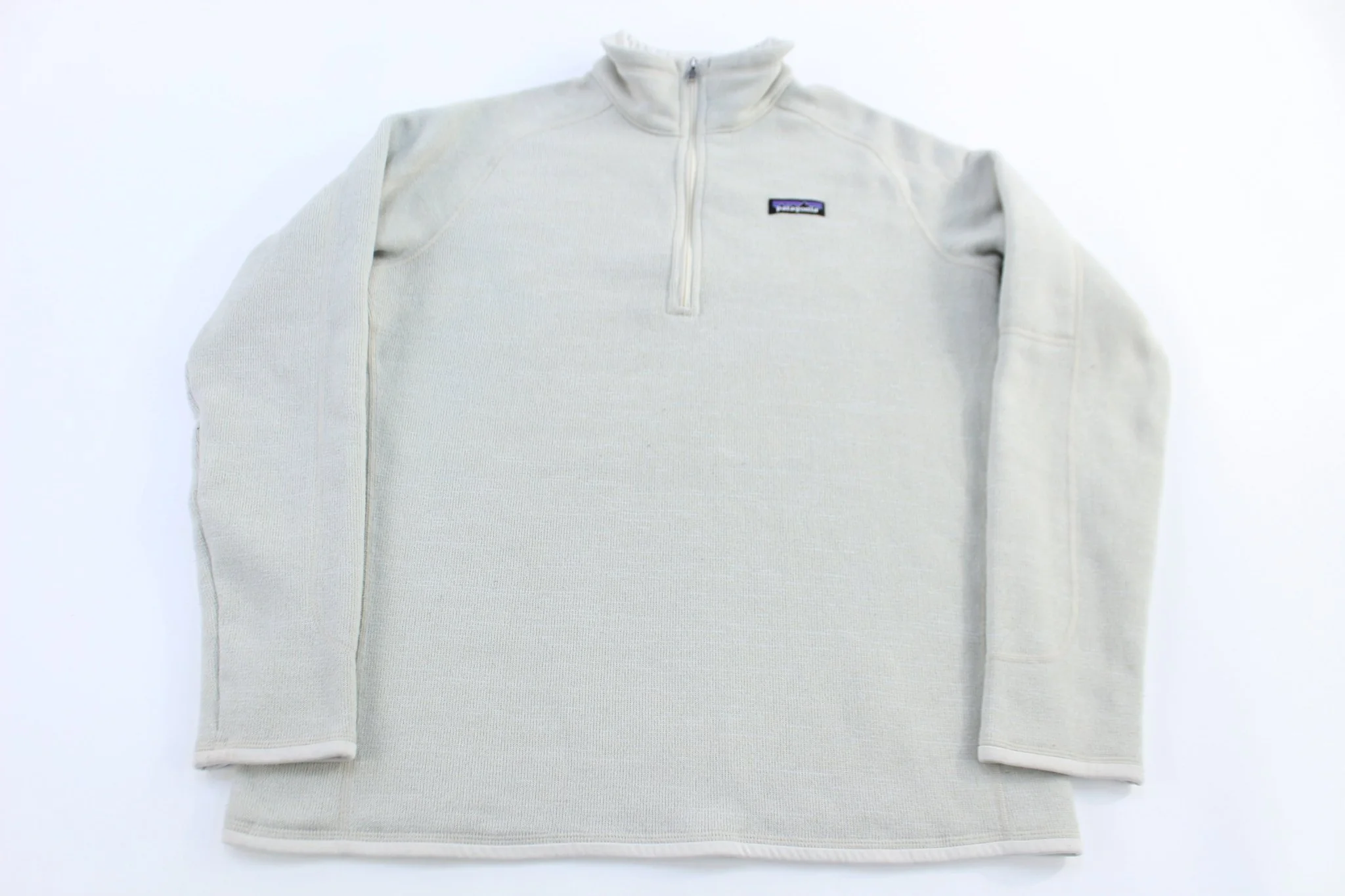 Women's Patagonia Logo Patch Quarter Zip Sweater