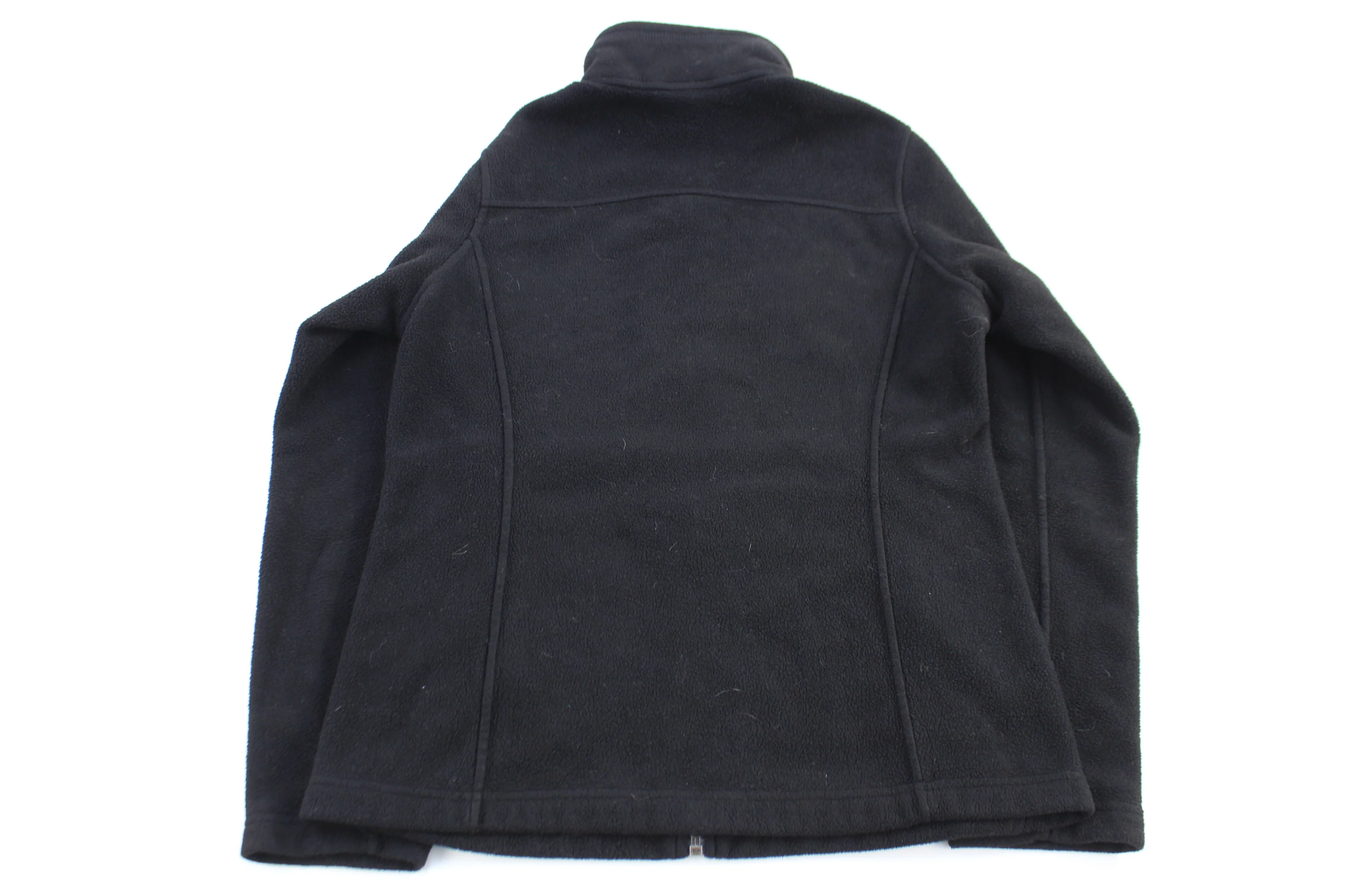 Women's Patagonia Synchilla Black Full Zip Sweater - Image 2