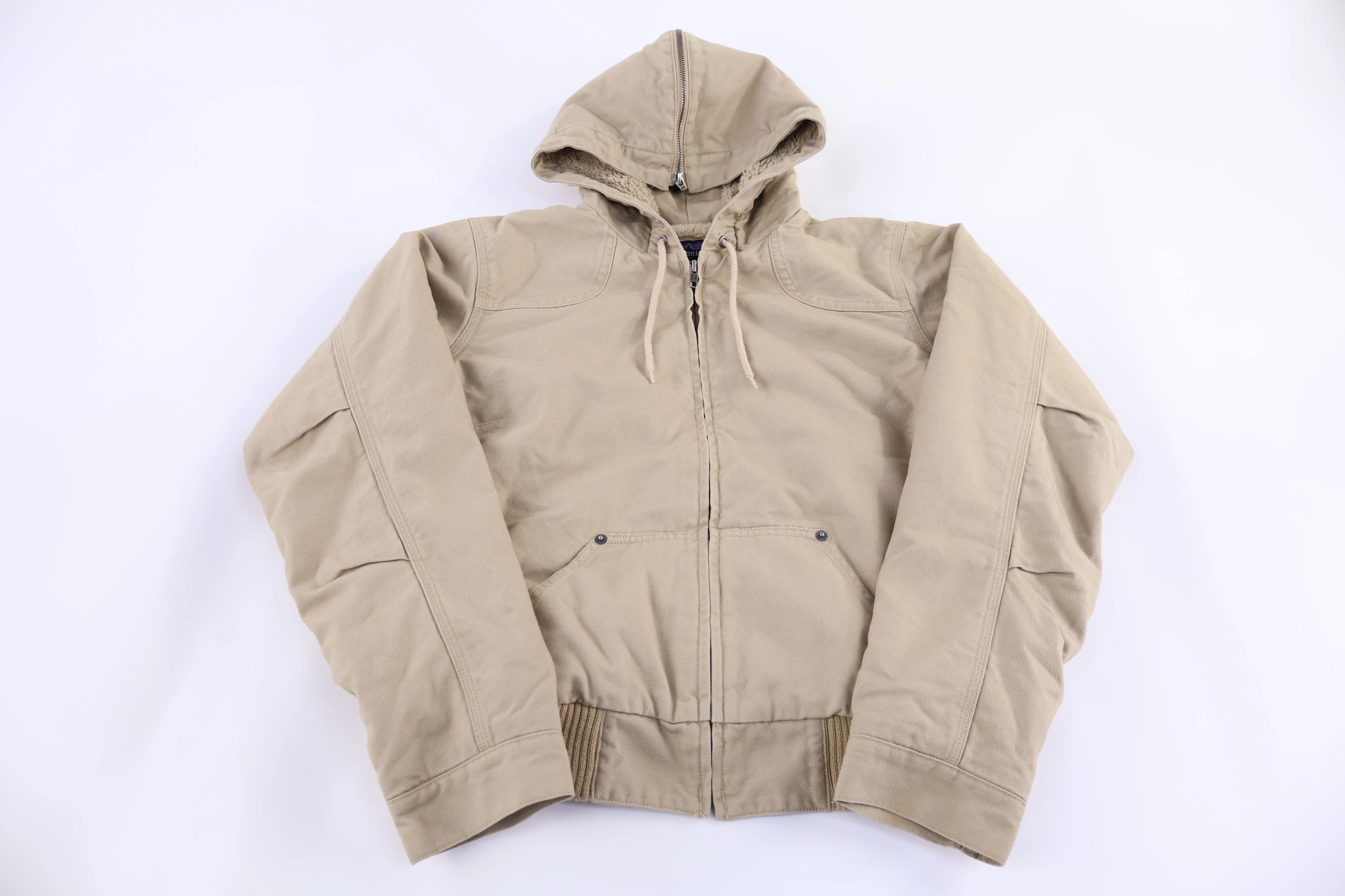 Women's Patagonia Tan Full Zip Jacket