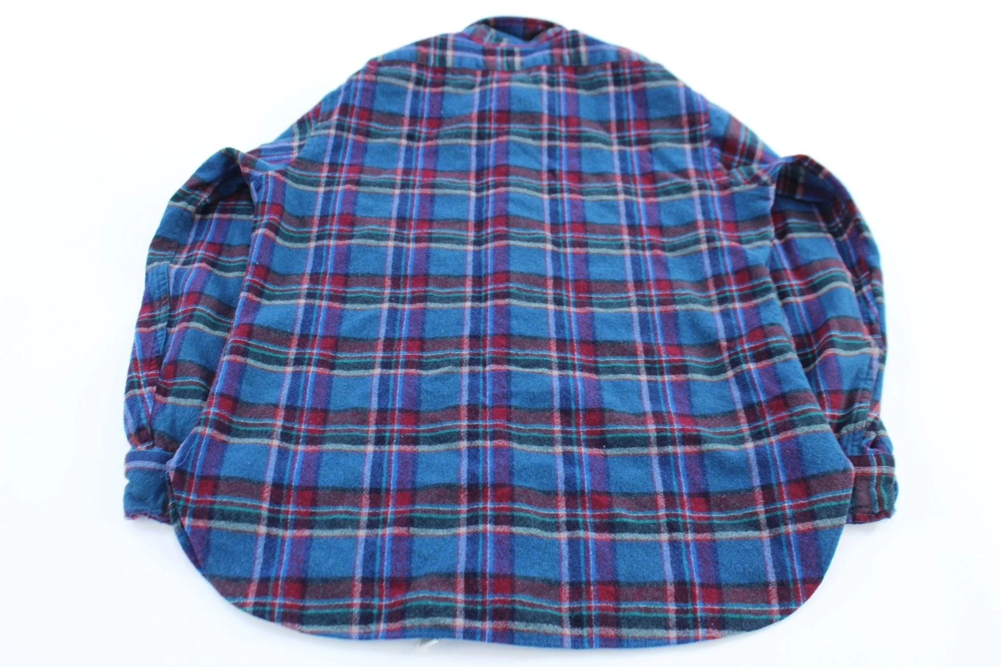 Women's Pendleton Woolen Mills Plaid Elbow Patch LS Button Down - Image 2