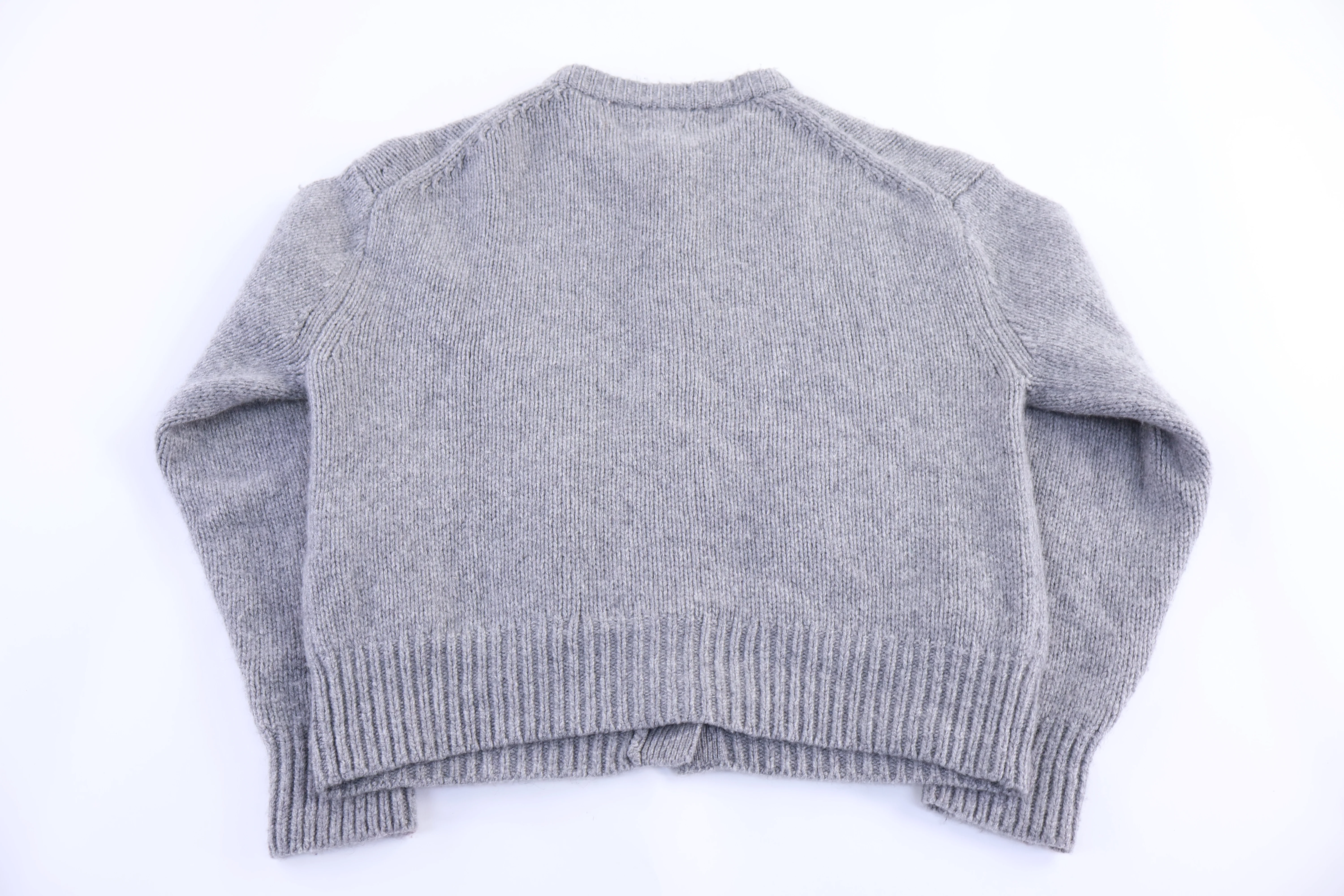Women's Polo by Ralph Lauren Grey Cardigan Sweater - Image 2