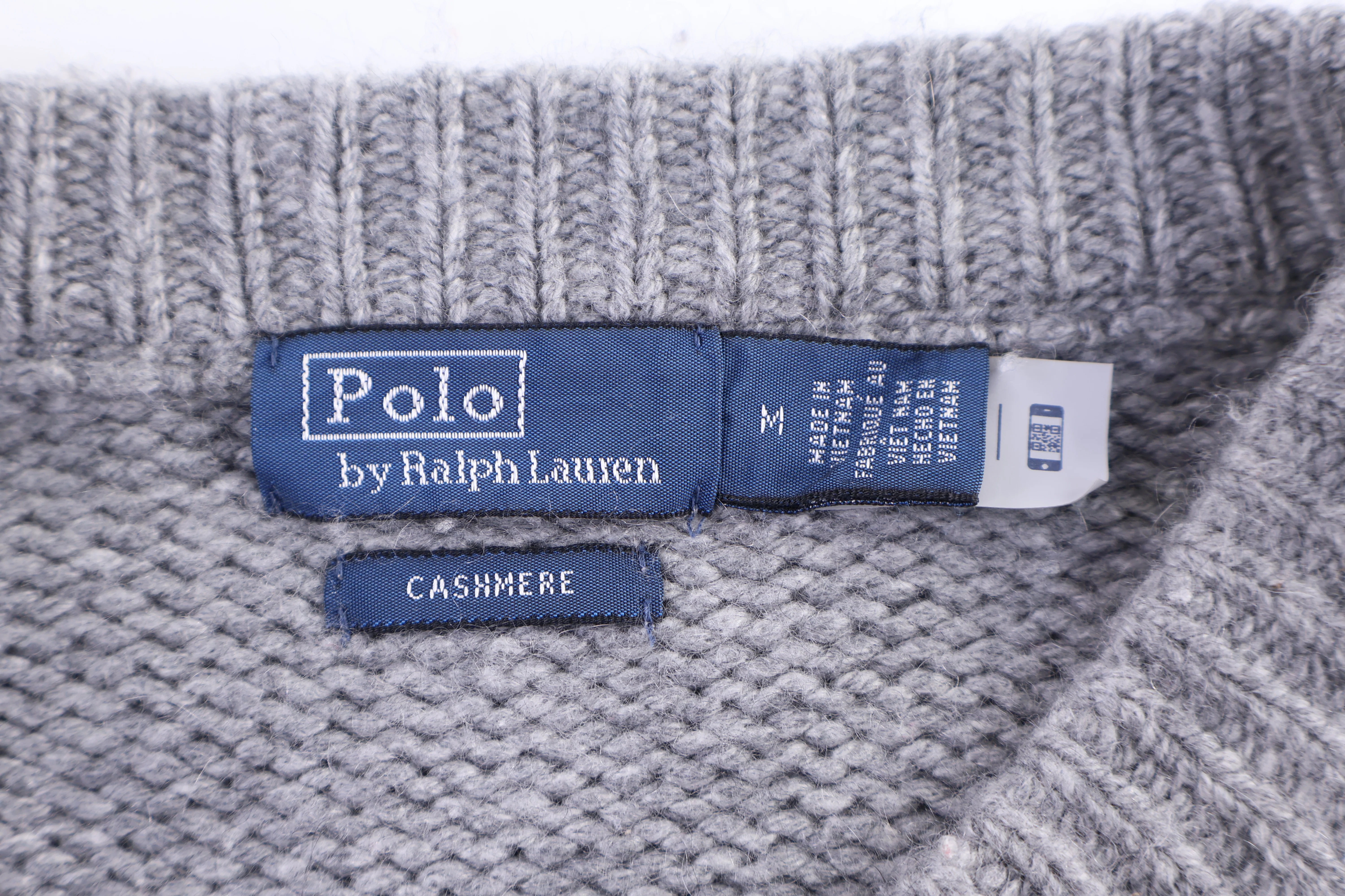 Women's Polo by Ralph Lauren Grey Cardigan Sweater - Image 3