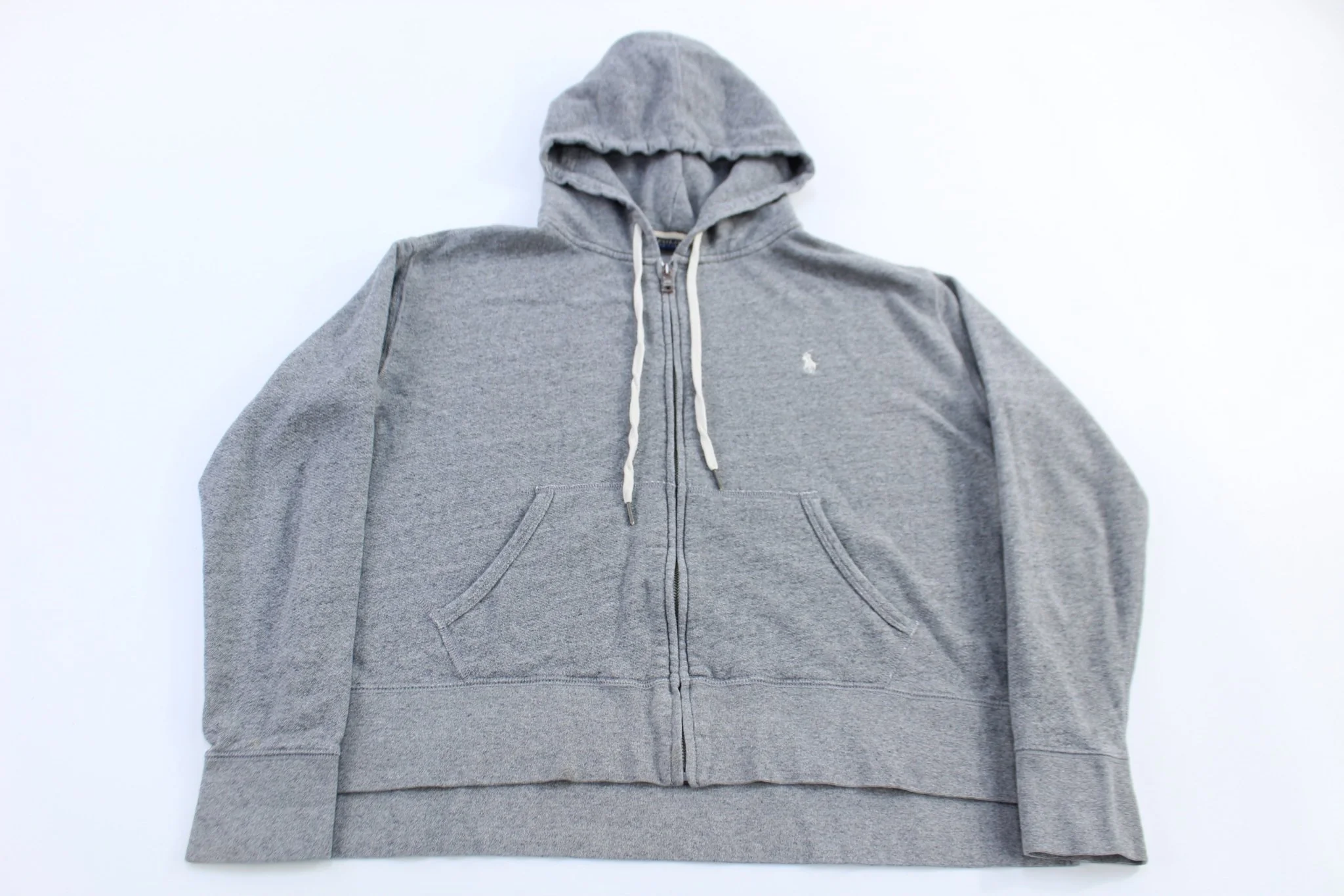 Women's Polo Ralph Lauren Embroidered Logo Full Zip Sweater