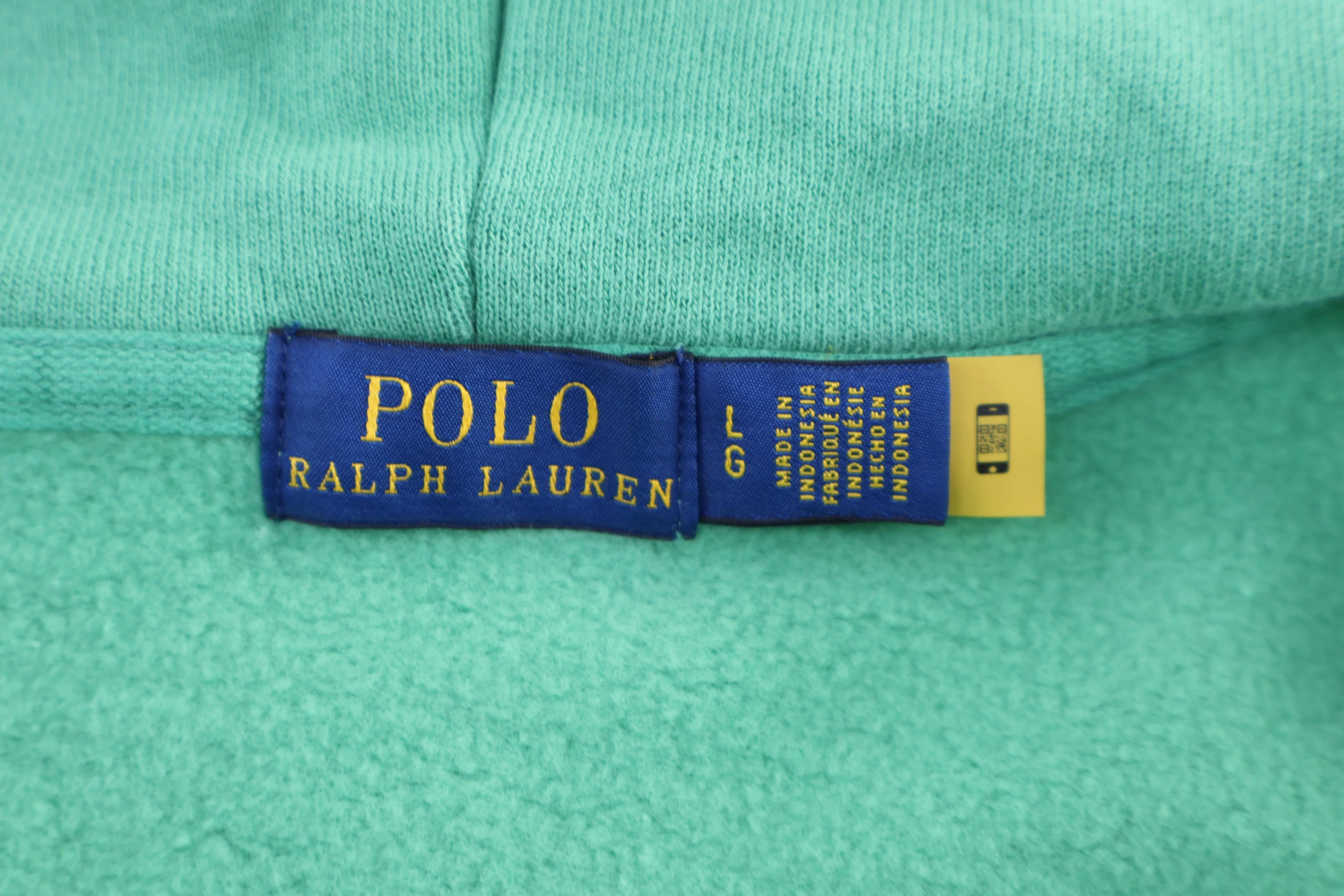 Women's Polo Ralph Lauren Green Full Zip Hoodie - Image 4
