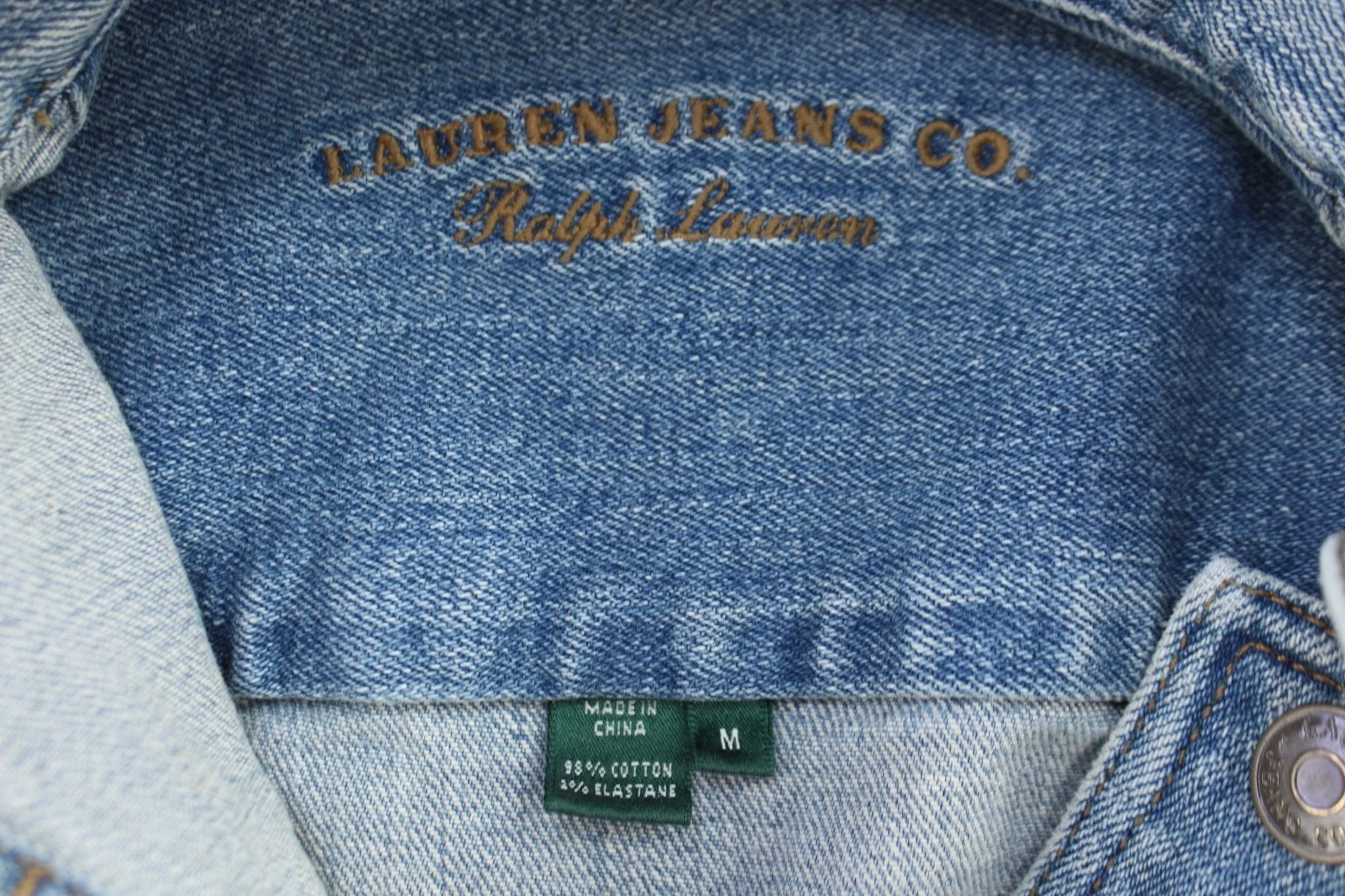 Women's Ralph Lauren Denim Jacket - Image 3