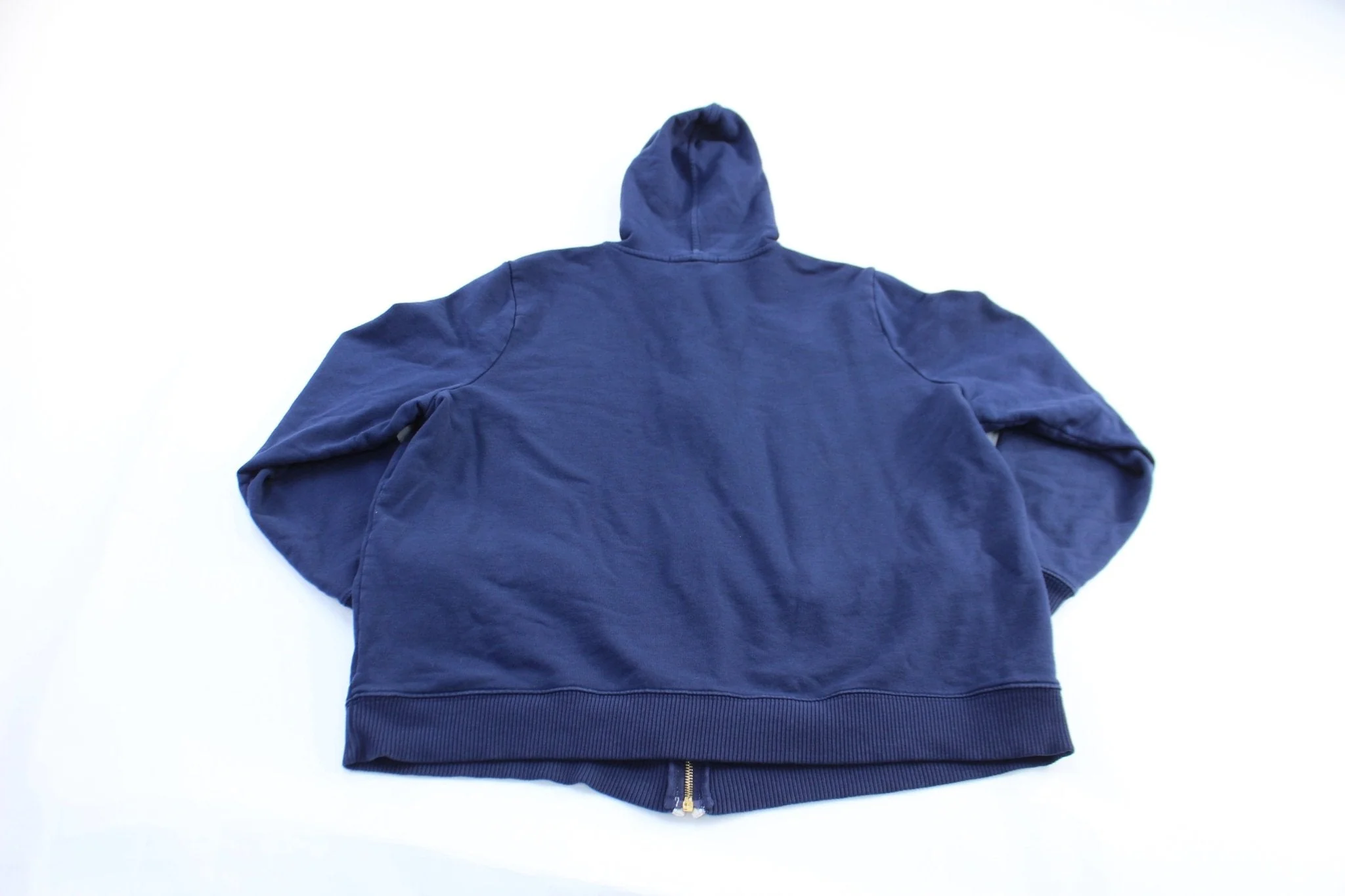 Women's Ralph Lauren Embroidered Blue Zip Up Hoodie - Image 2