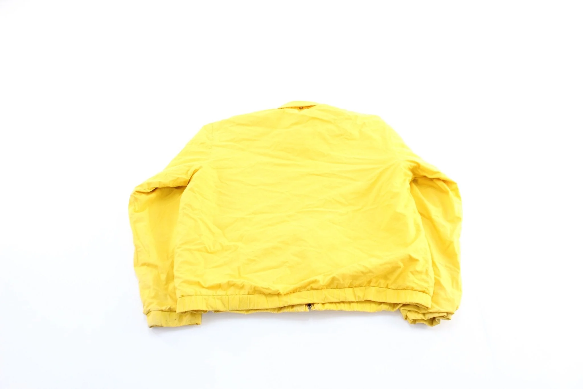 Women's Ralph Lauren Embroidered Logo Yellow Zip Up Jacket - Image 2
