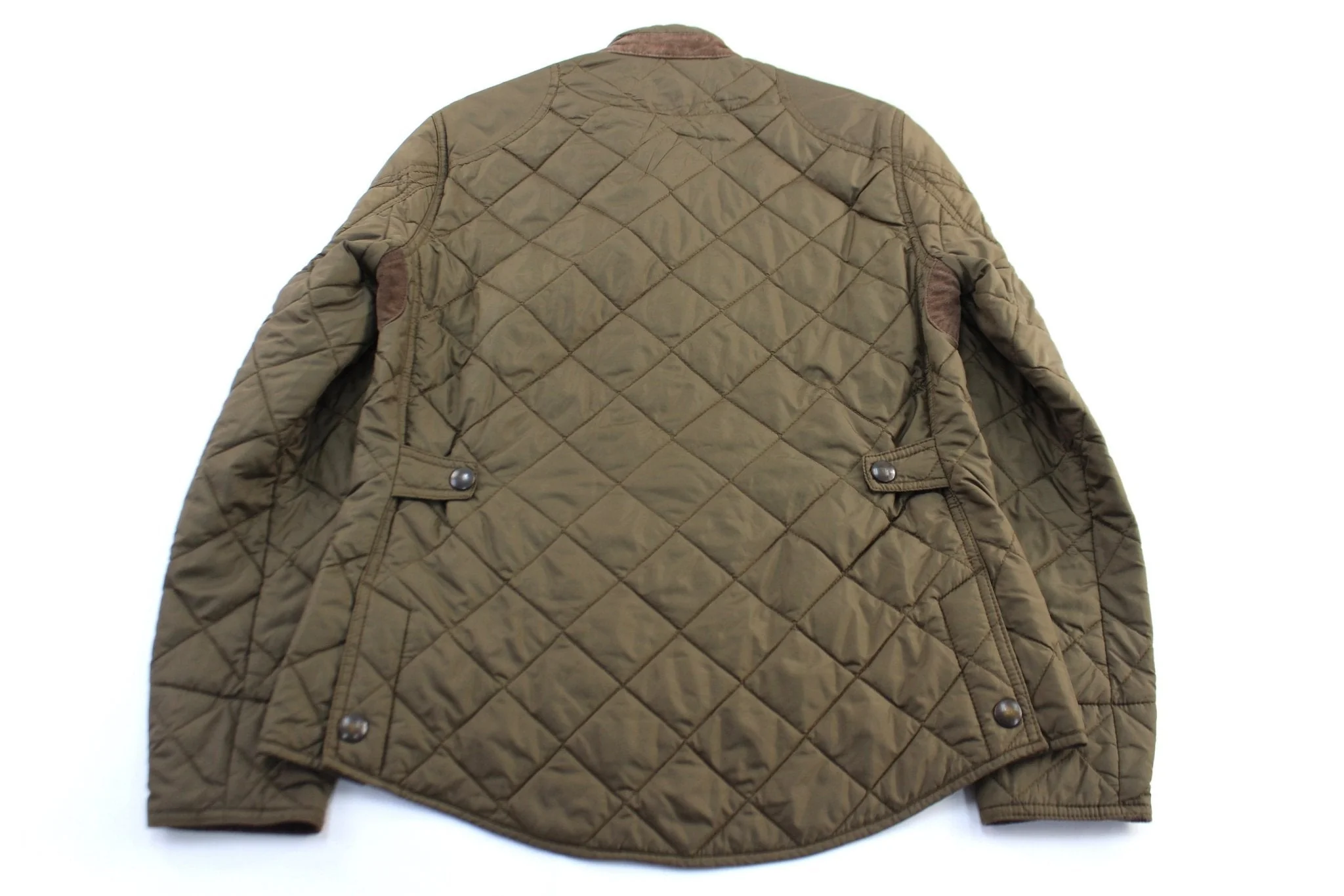 Women's Ralph Lauren Green Quilted Beaton Puffer Jacket - Image 2