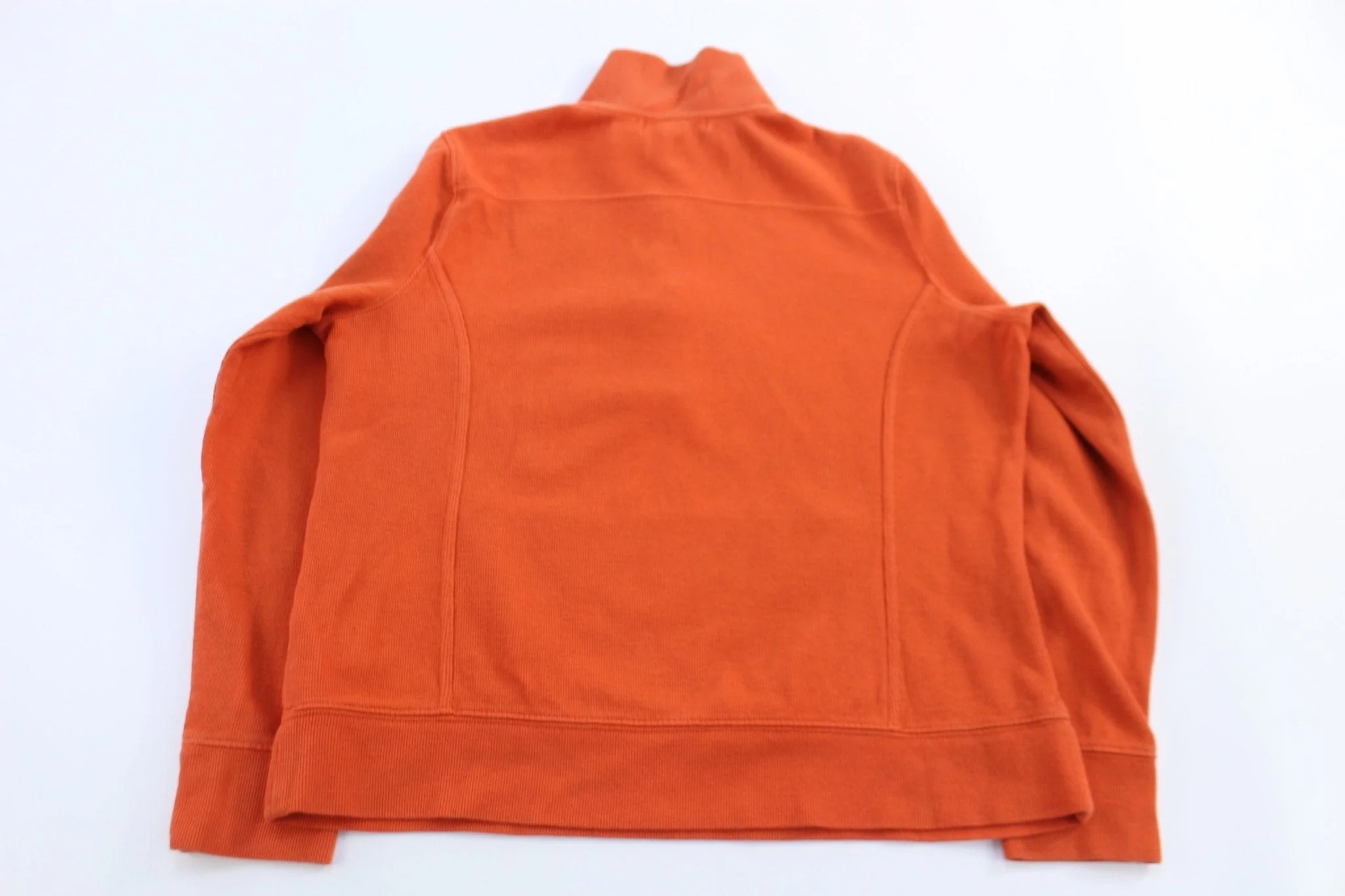 Women's Ralph Lauren Orange Pullover Sweater - Image 2