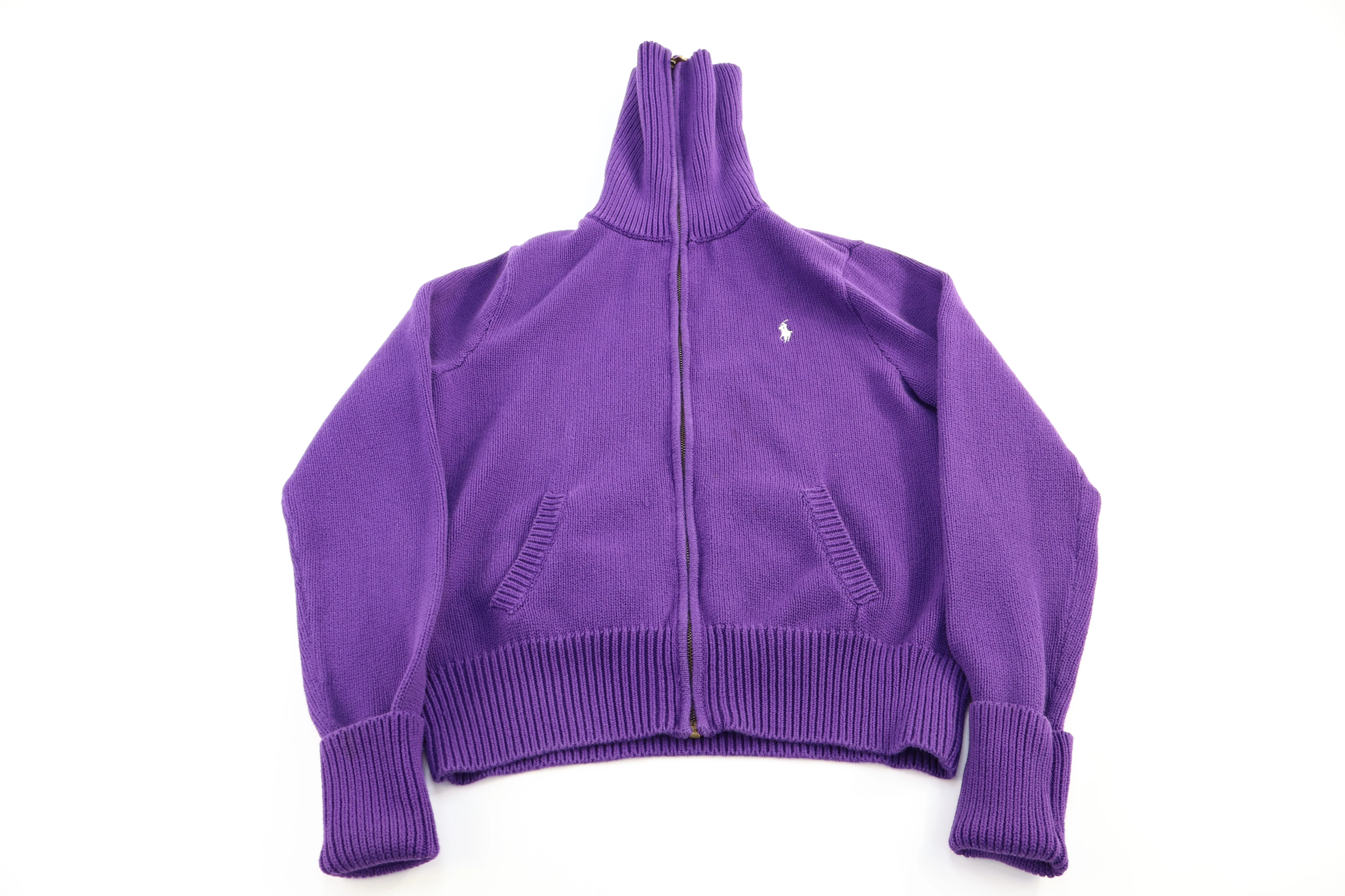 Women's Ralph Lauren Sport Full Zip Sweater - Image 2
