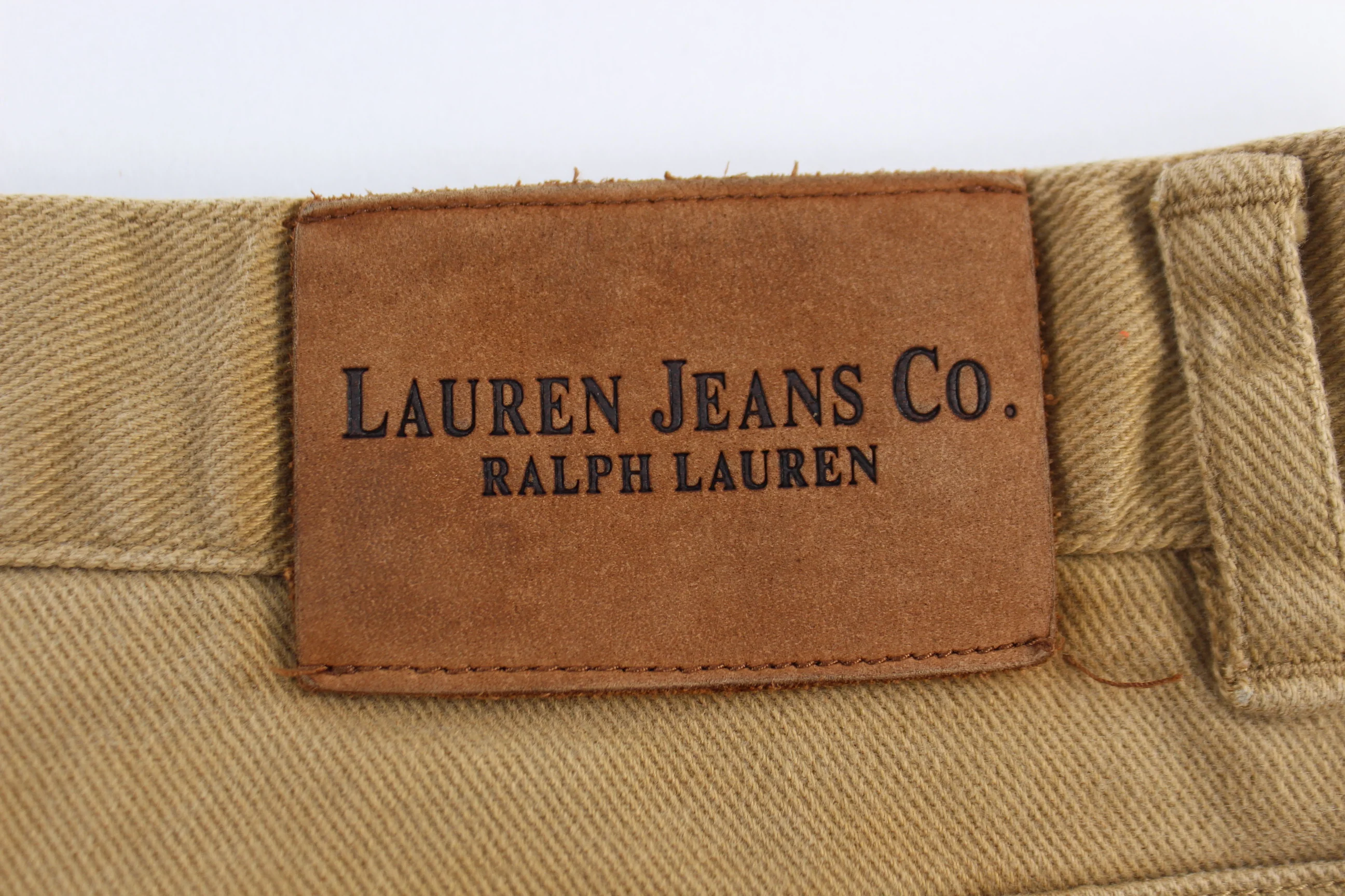 Women's Ralph Lauren Tan Pants - Image 4