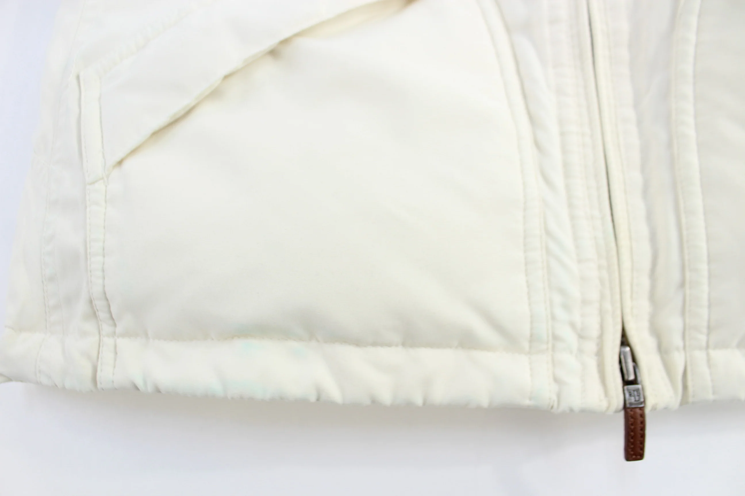 Women's Ralph Lauren White Full Zip Vest - Image 3