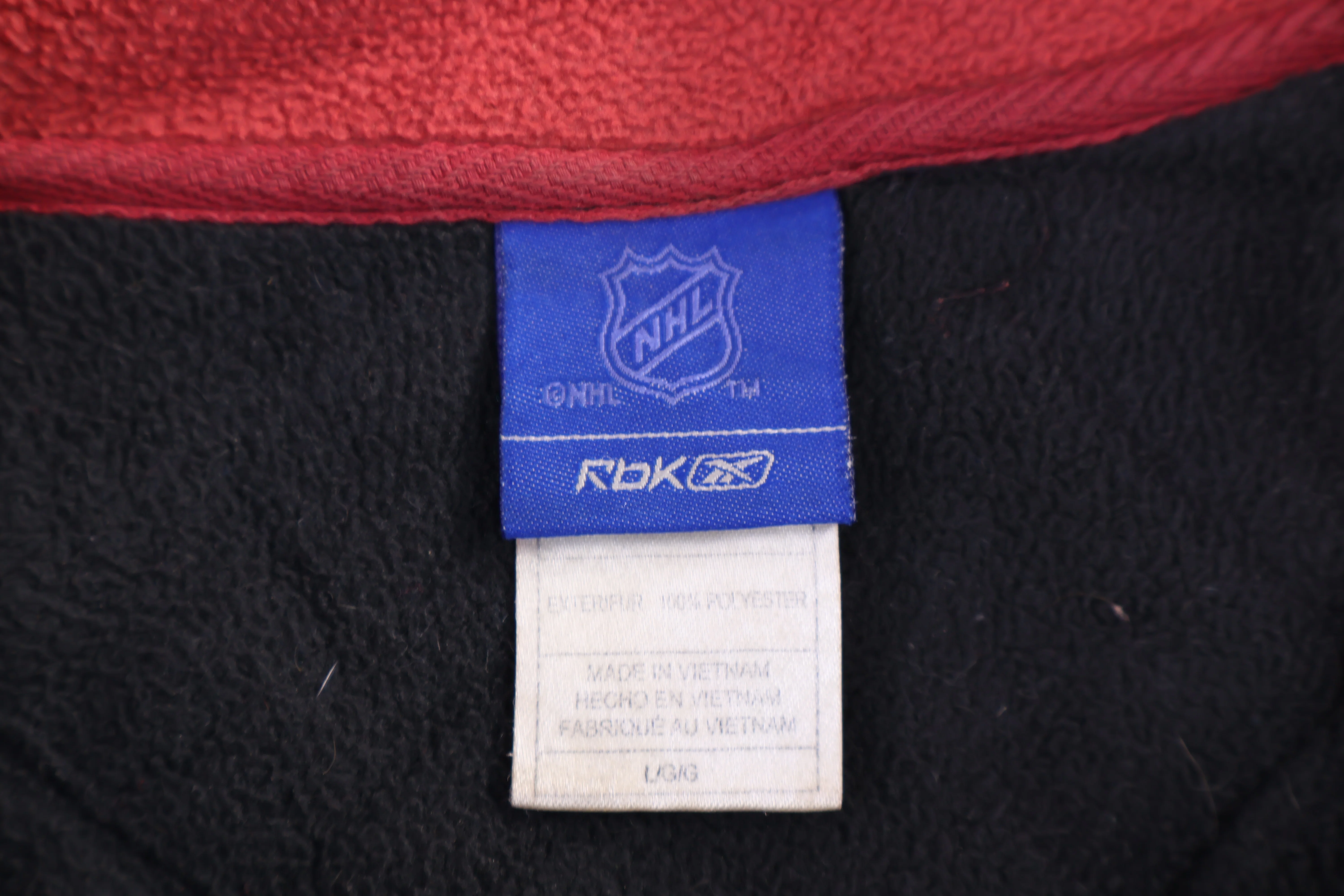 Women's Reebok Arizona Coyote Hockey Full Zip Jacket - Image 3