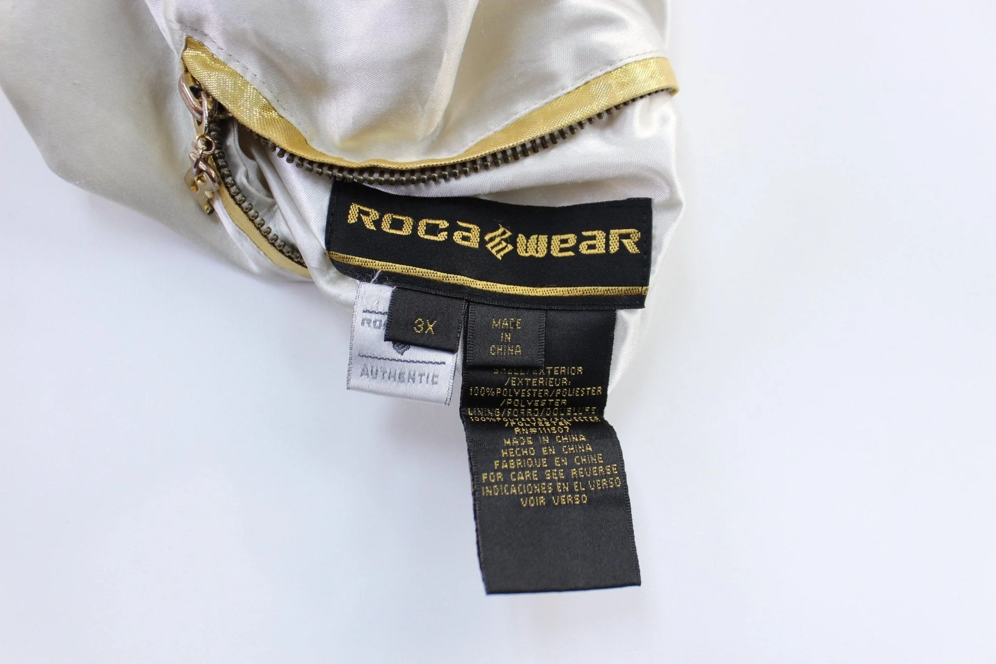 Women's Rocawear Embroidered Reversible Zip Up Jacket - Image 5