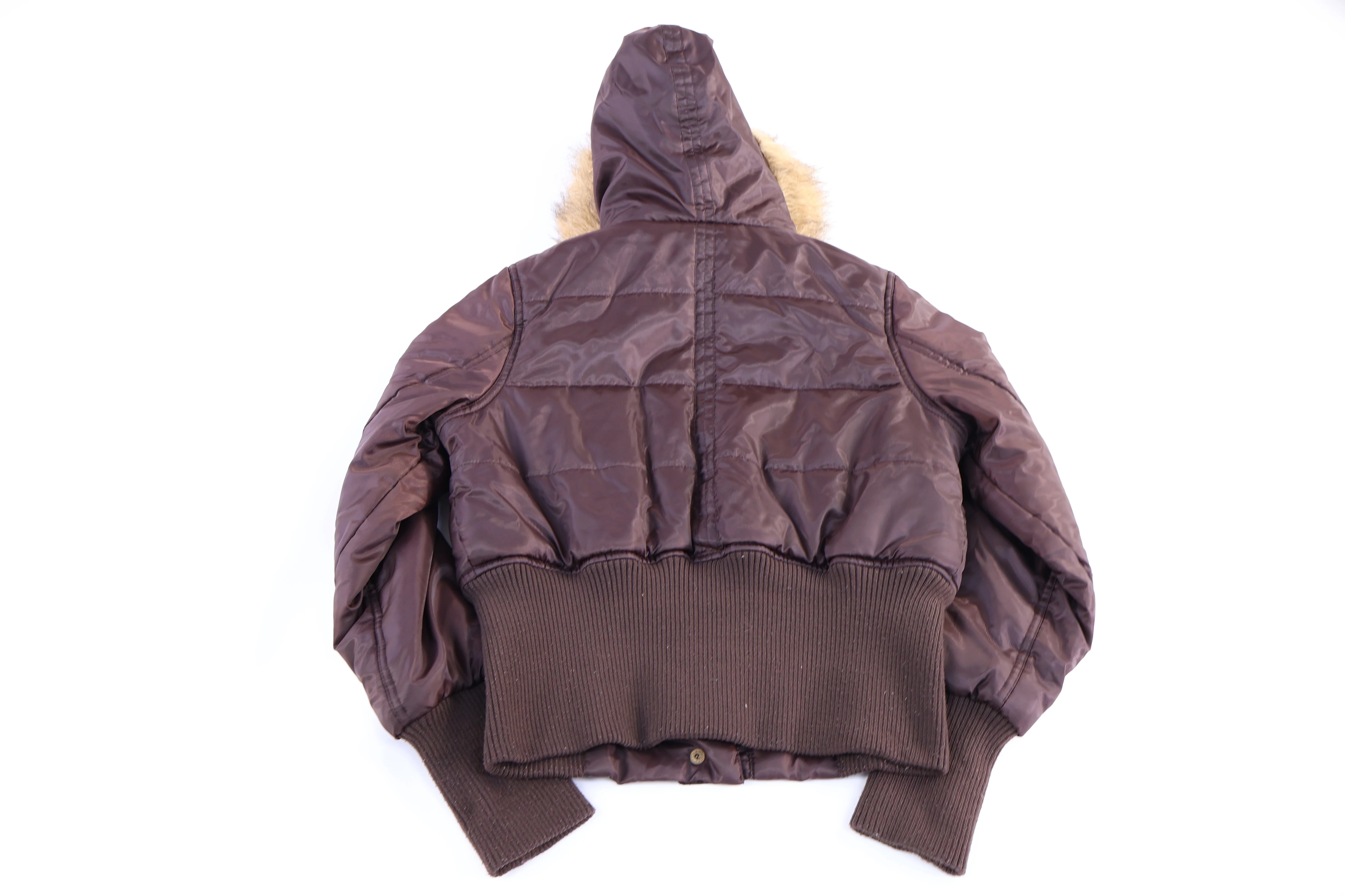 Women's Southpole Brown Puffer Jacket - Image 2