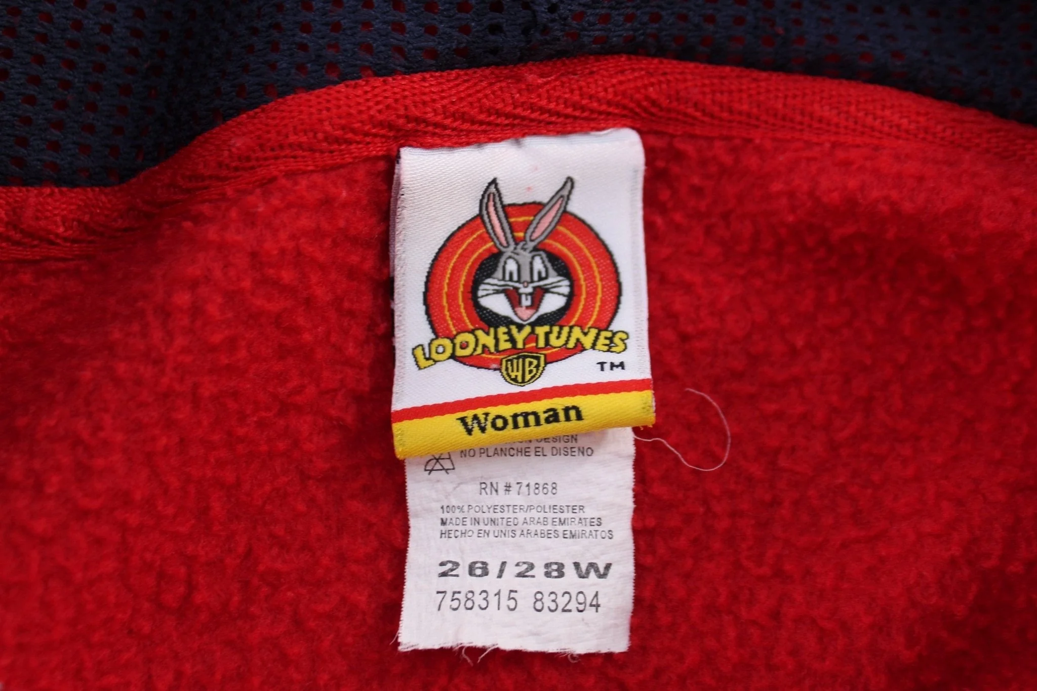 Women's Sylvester & Tweety Bird Fleece Pullover Hoodie - Image 3