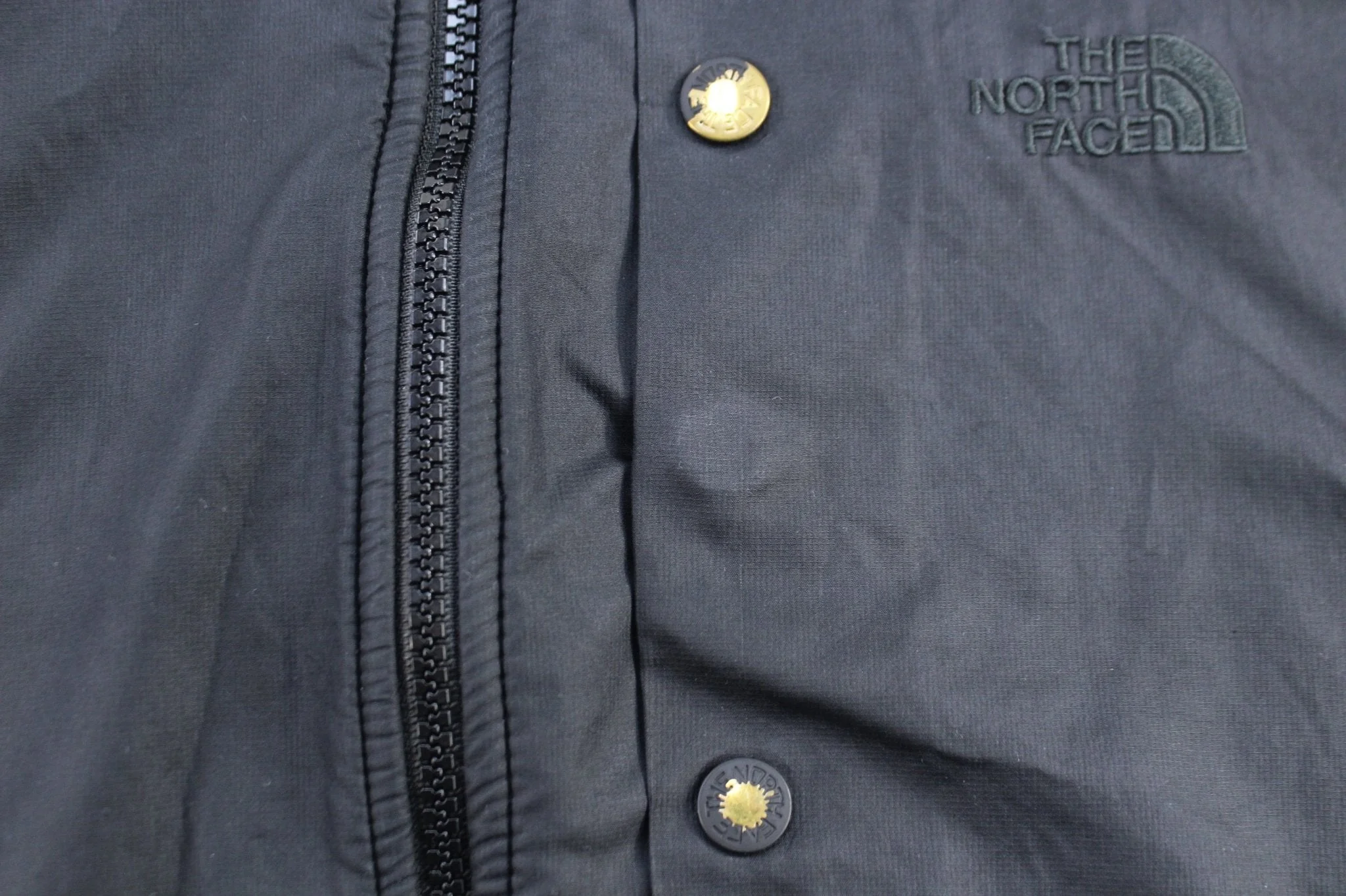 Women's The North Face Black & Grey Fleece Jacket - Image 3