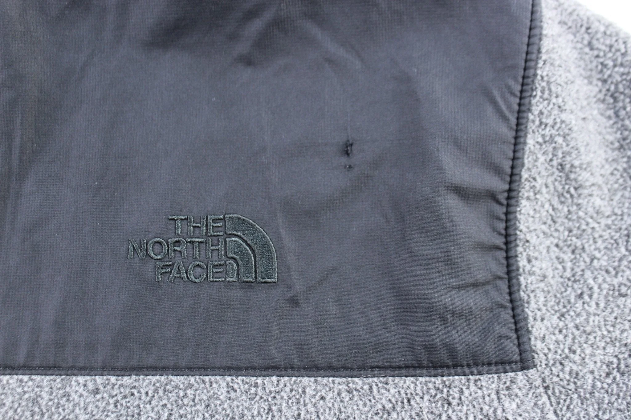 Women's The North Face Black & Grey Fleece Jacket - Image 4