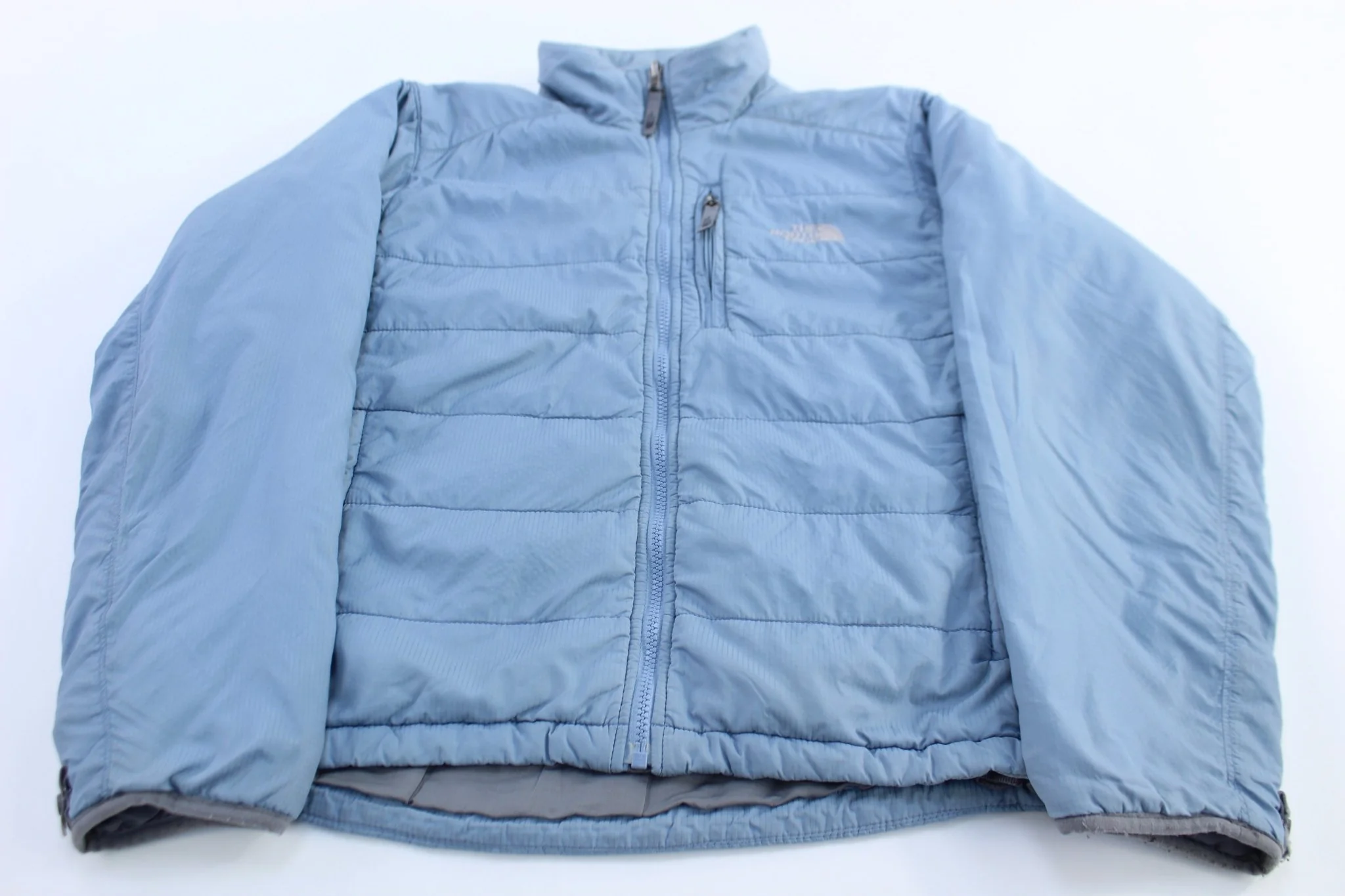 Women's The North Face Blue Zip Up Jacket