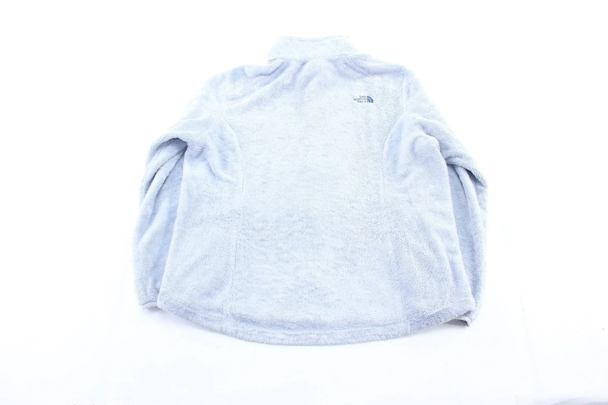 Women's The North Face Embroidered Blue Fleece Jacket - Image 2