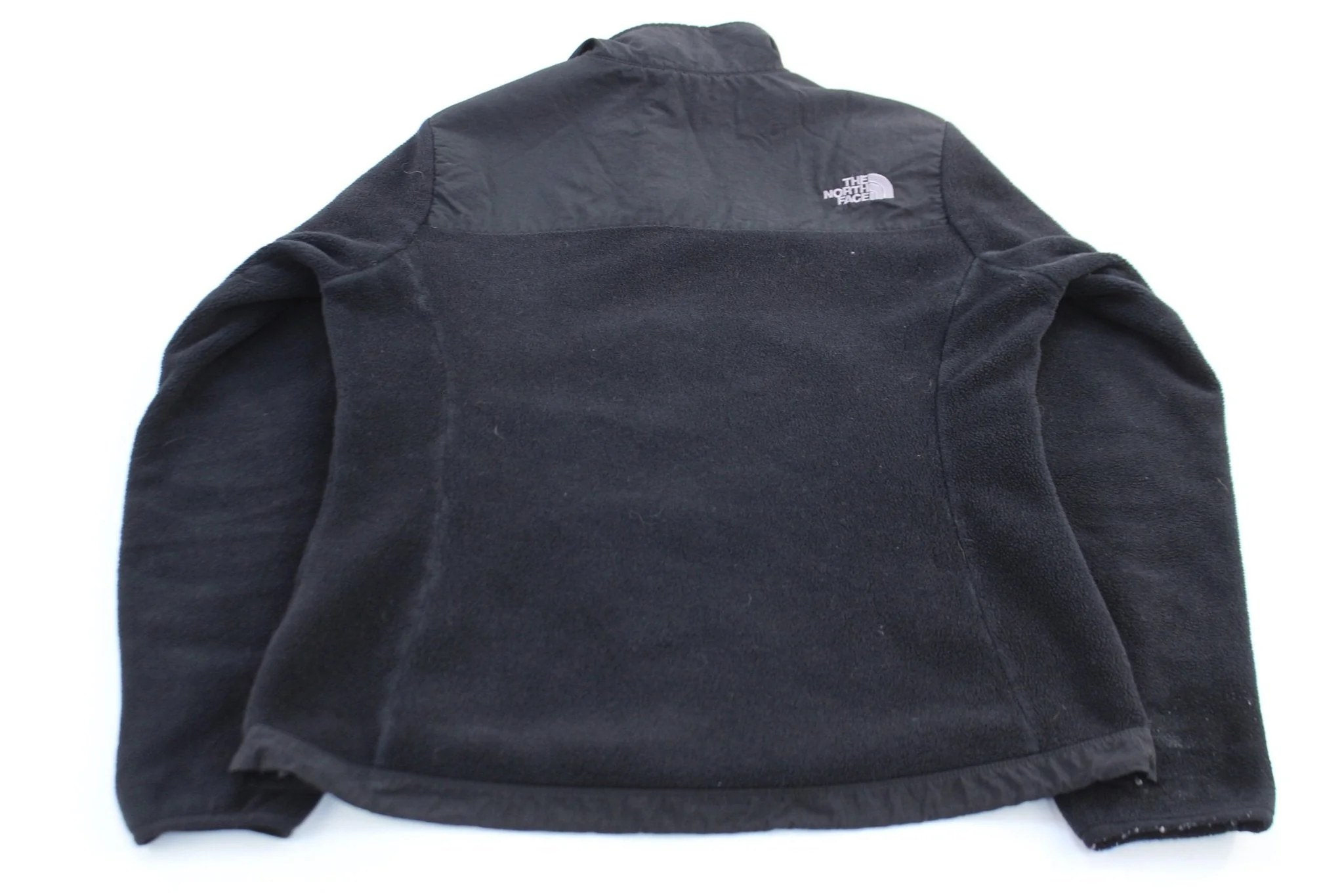 Women's The North Face Embroidered Logo Black Denali Jacket - Image 2