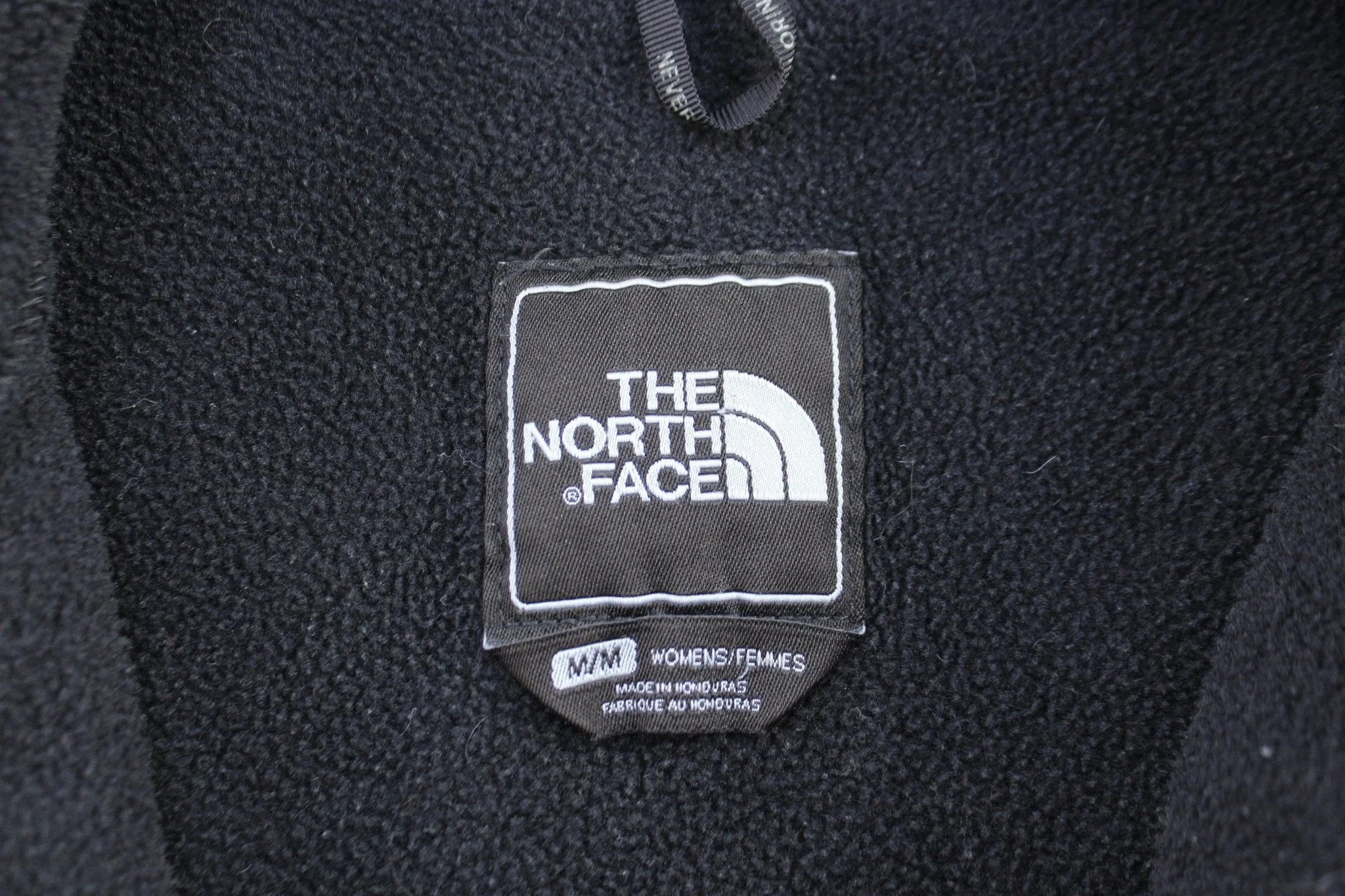 Women's The North Face Embroidered Logo Black Denali Jacket - Image 3