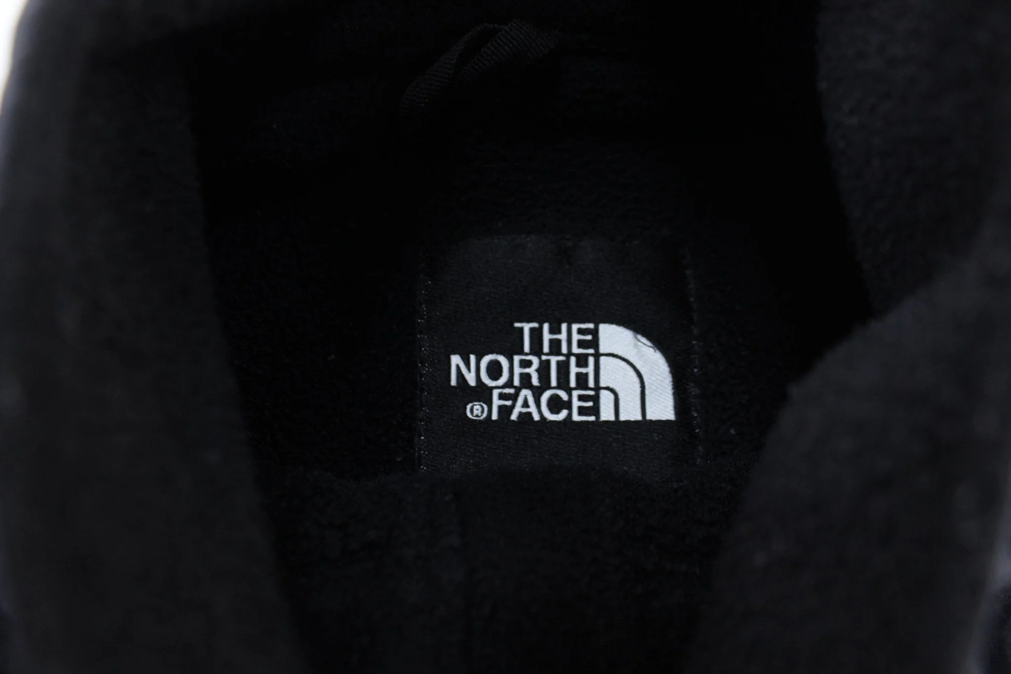 Women's The North Face Embroidered Logo Black Denali Jacket - Image 3