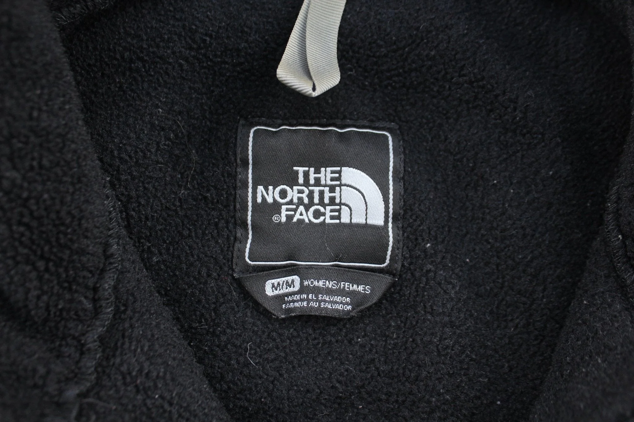 Women's The North Face Embroidered Logo Black Denali Jacket - Image 3