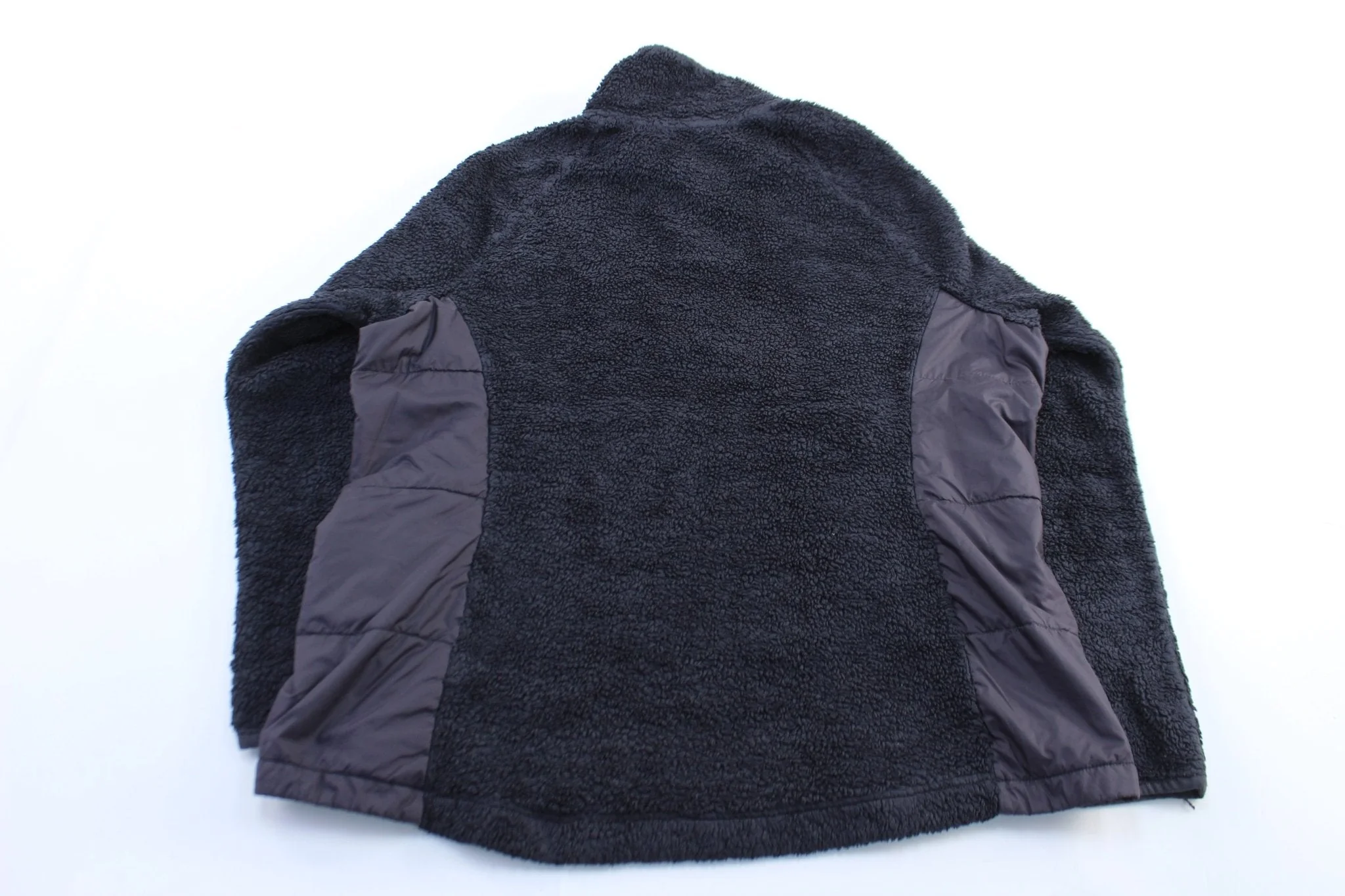 Women's The North Face Embroidered Logo Black Fleece Pullover - Image 2