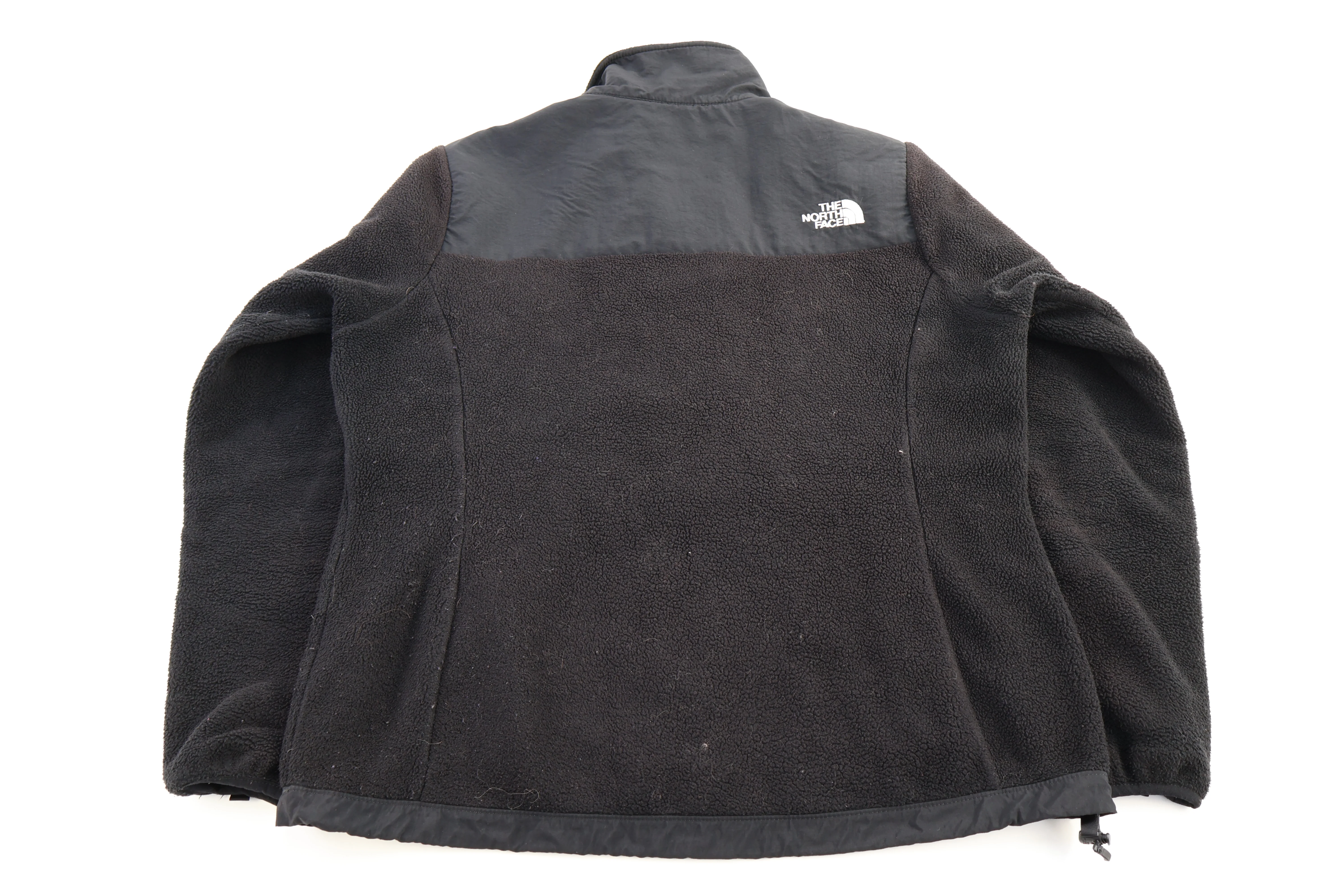 Women's The North Face Embroidered Logo Black Full Zip Jacket - Image 3