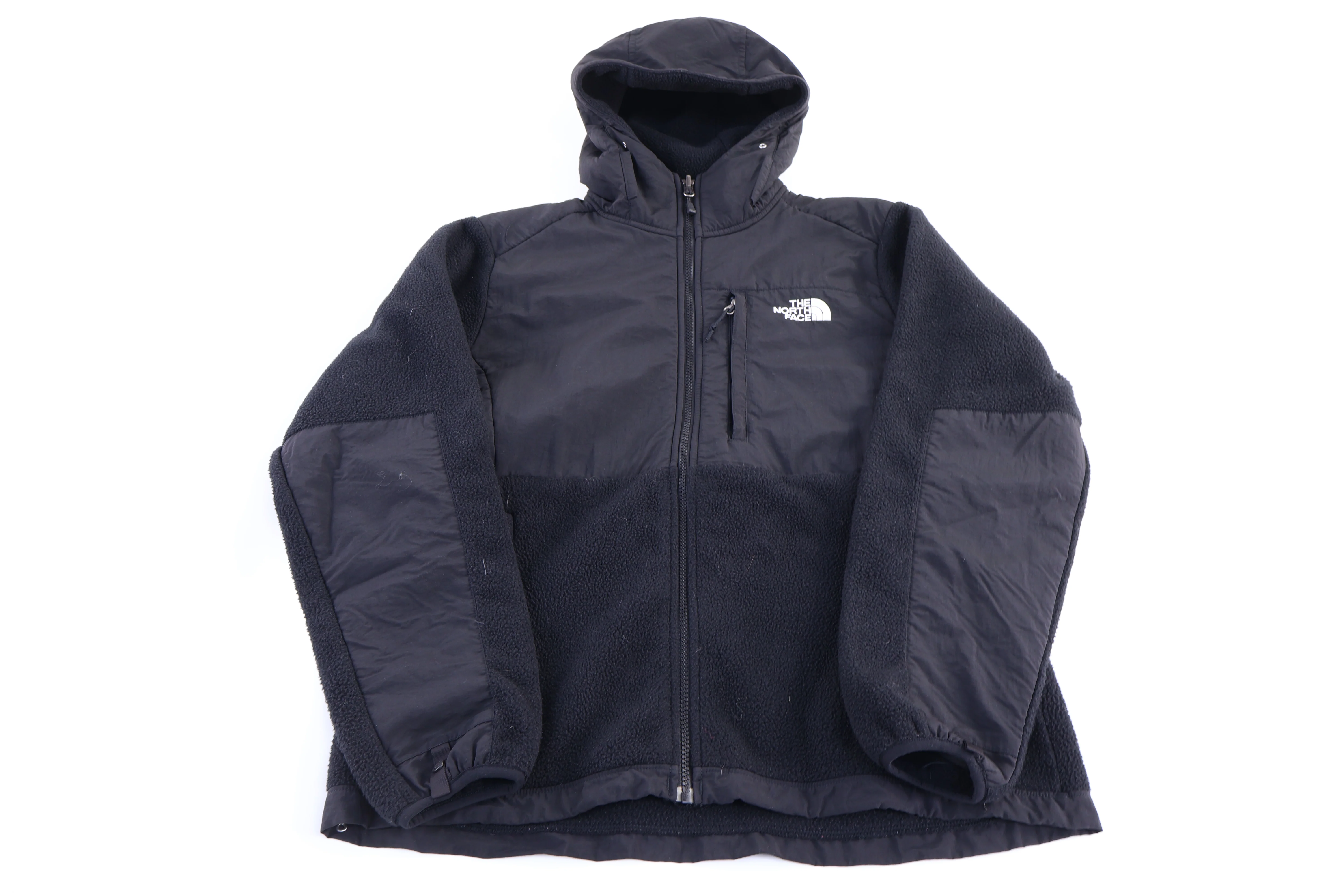 Women's The North Face Embroidered Logo Black Full Zip Jacket