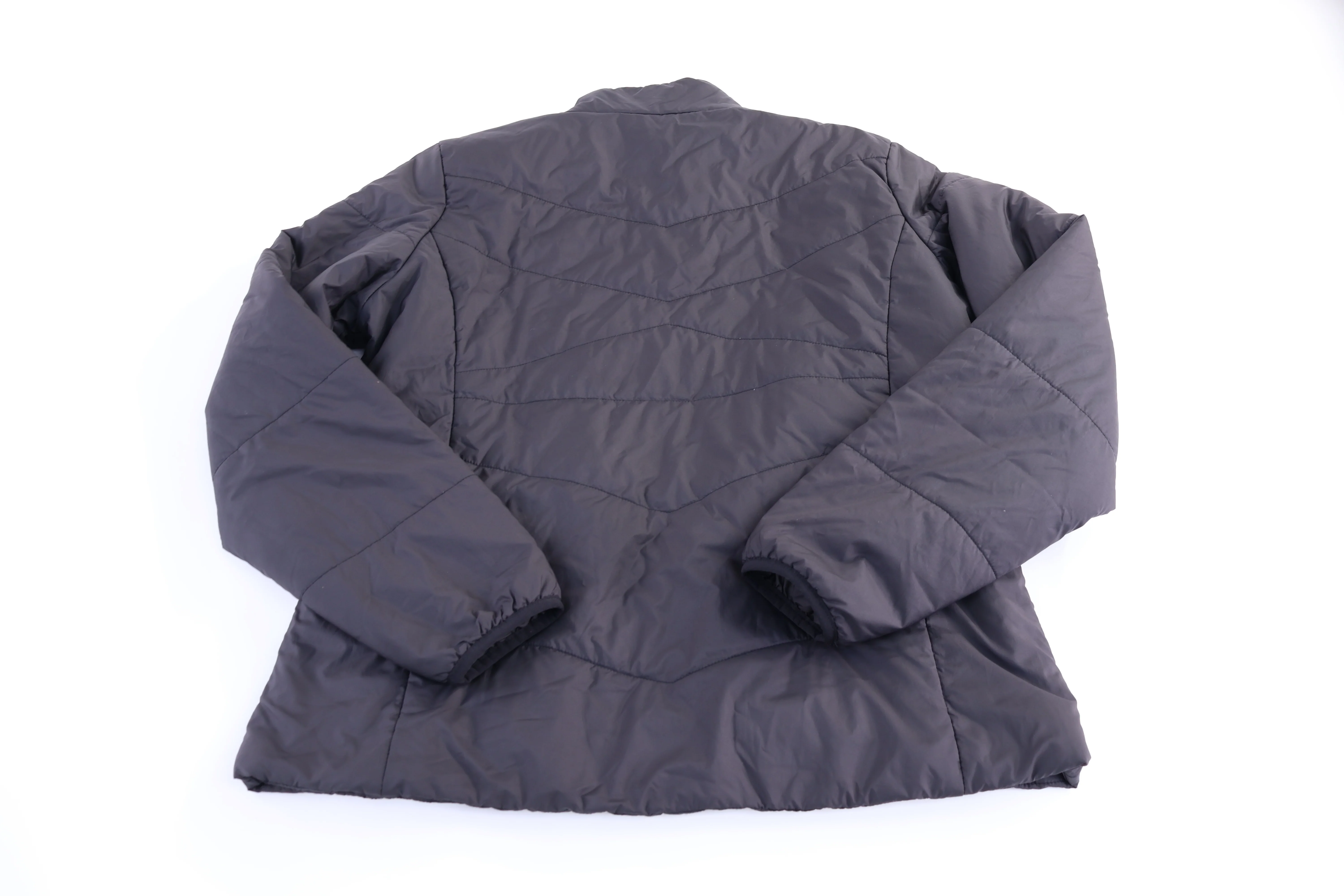 Women's The North Face Embroidered Logo Black Full Zip Jacket - Image 2